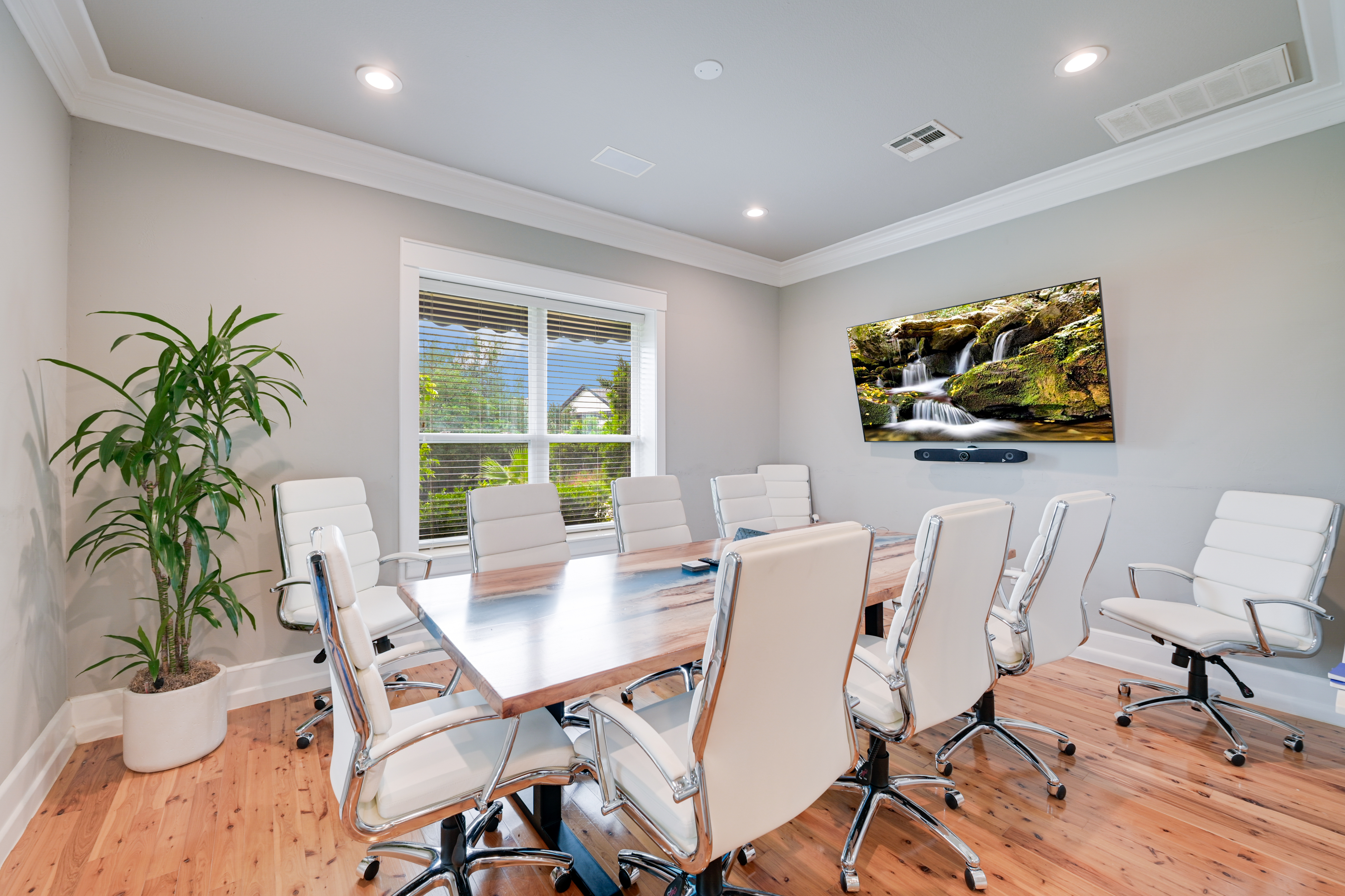 14913 Murfin Road Austin, TX 78734 - Photo 18 of 40 a view of a dining room with furniture window and outside view