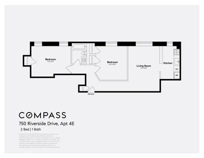 $600,000 | 750 Riverside Drive, Unit 4E | Hamilton Heights