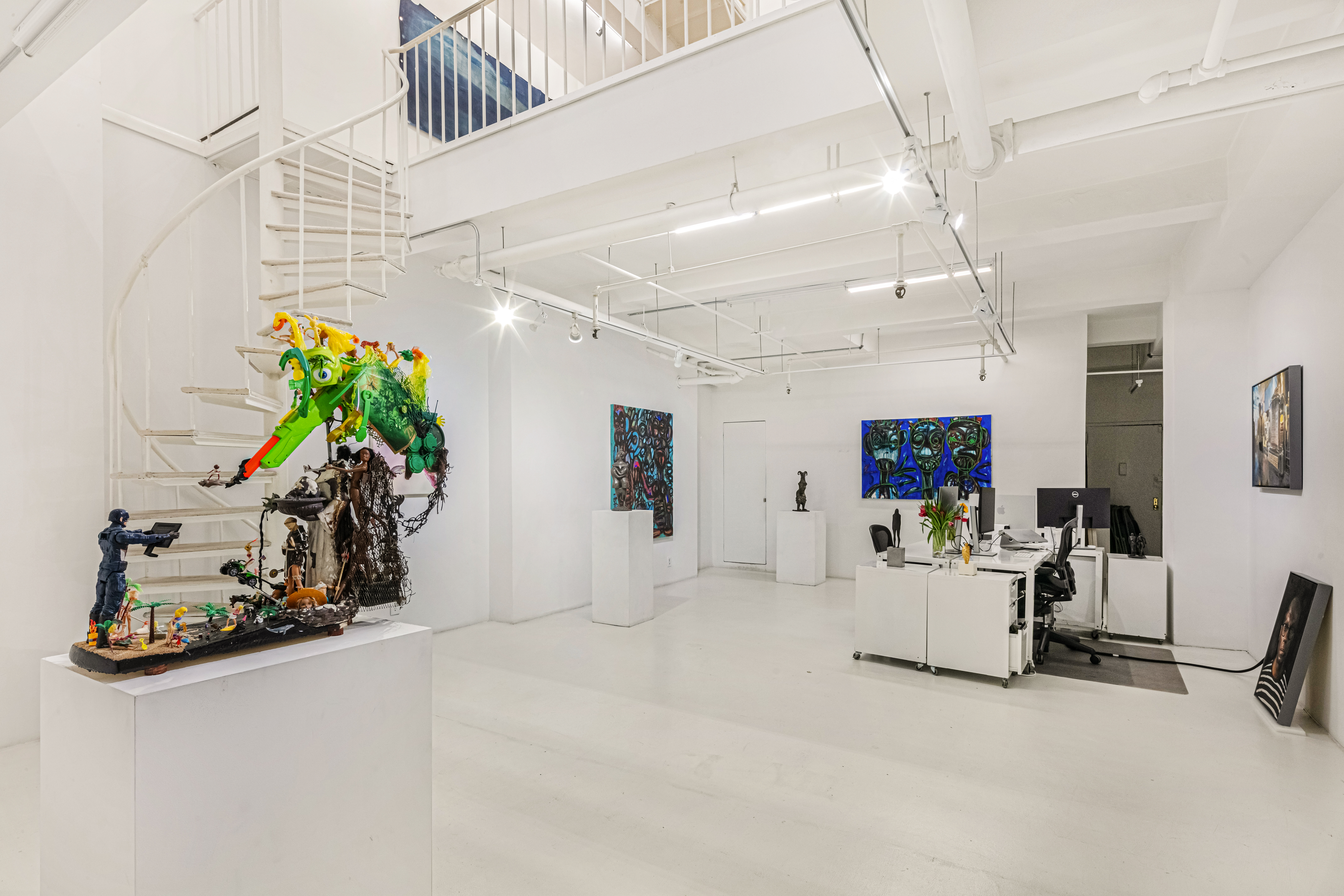 251 West 19th Street, Unit 1G Manhattan, NY 10011 - Photo 15 of 31 a view of a room with gym equipment