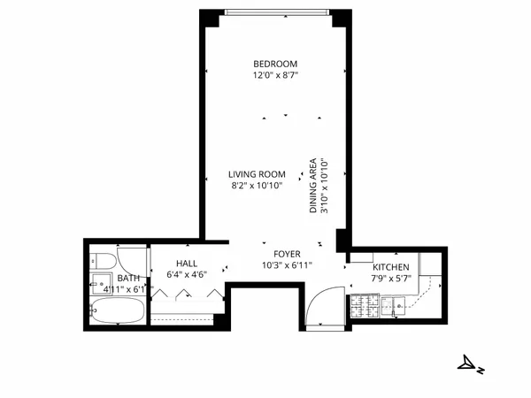$400,000 | 195 Willoughby Avenue, Unit 702 | Clinton Hill