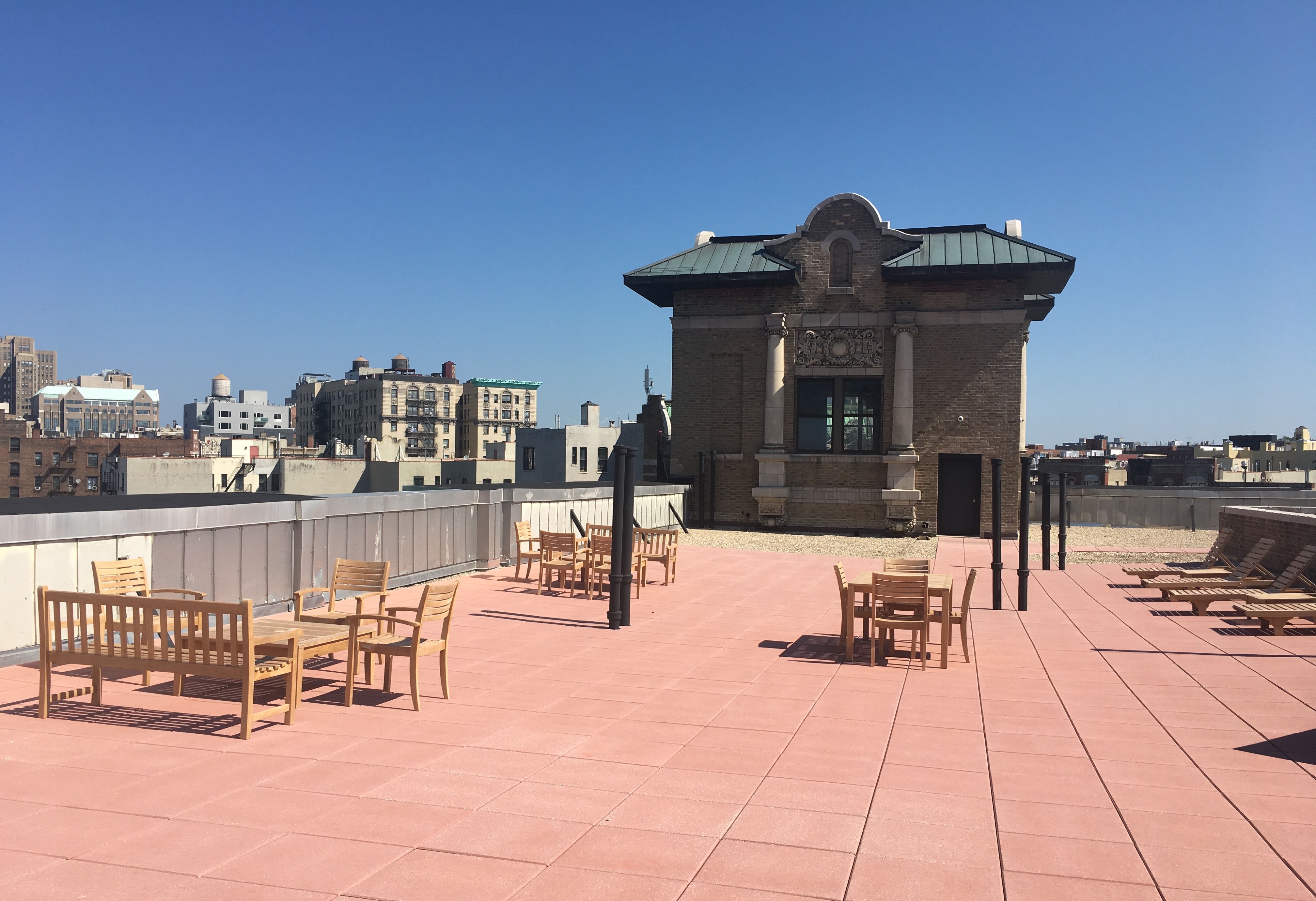 800 Riverside Drive, Unit 6E Manhattan, NY 10032 - Photo 26 of 30 a view of a chairs and table on the terrace