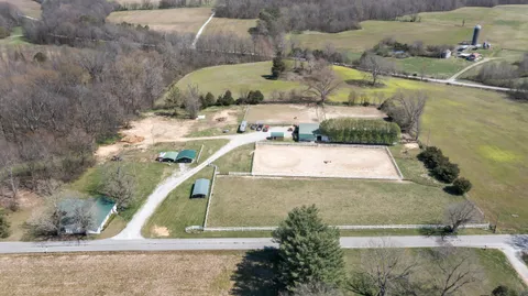 a view of a house with a park