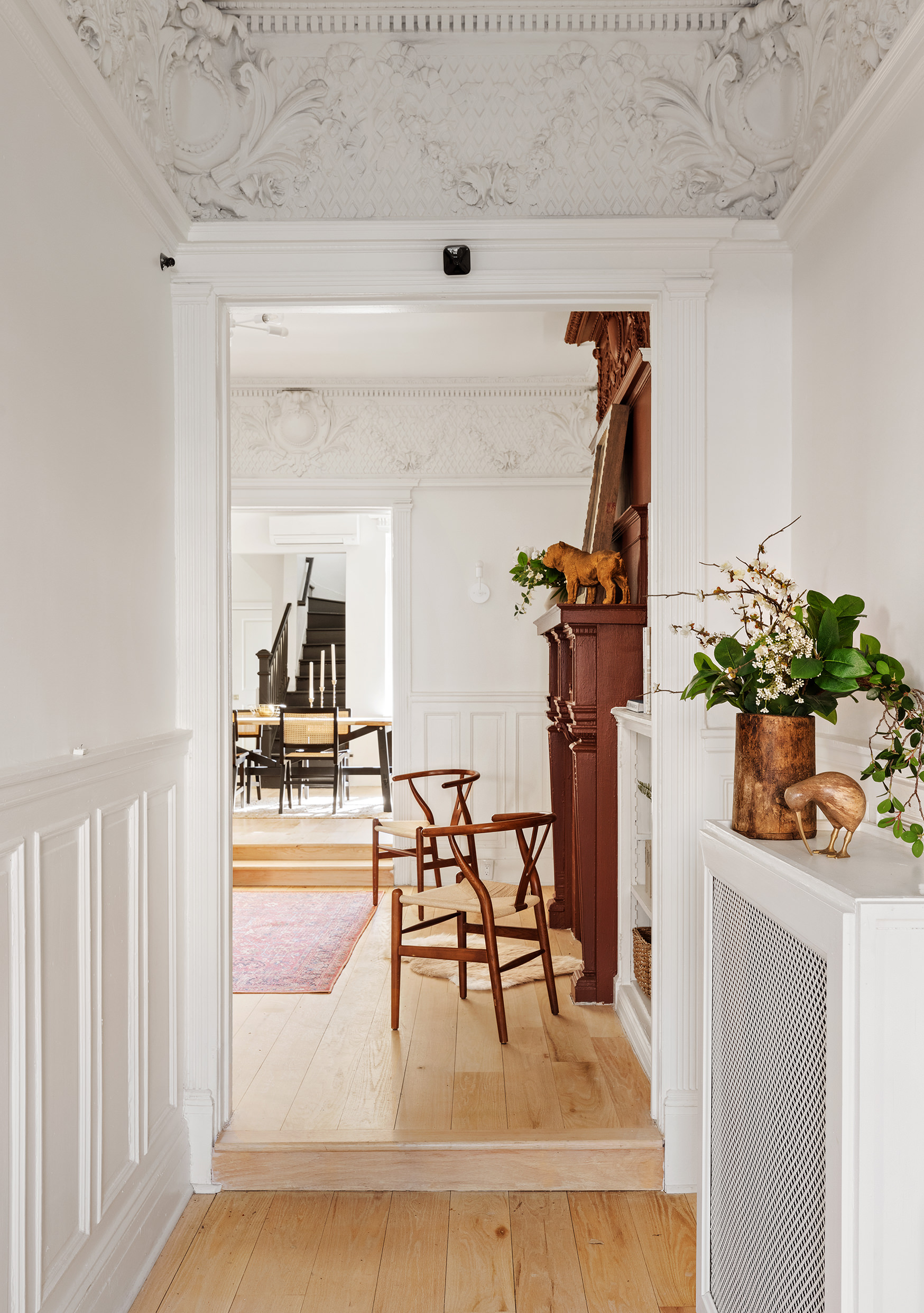 259 New York Avenue Brooklyn, NY 11216 - Photo 6 of 25 a view of dining room with furniture and a potted plant