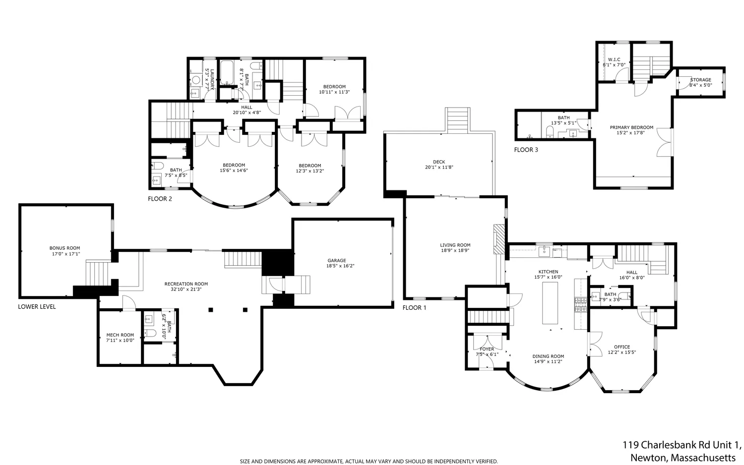 $1,850,000 | 119 Charlesbank Road, Newton, MA 02458