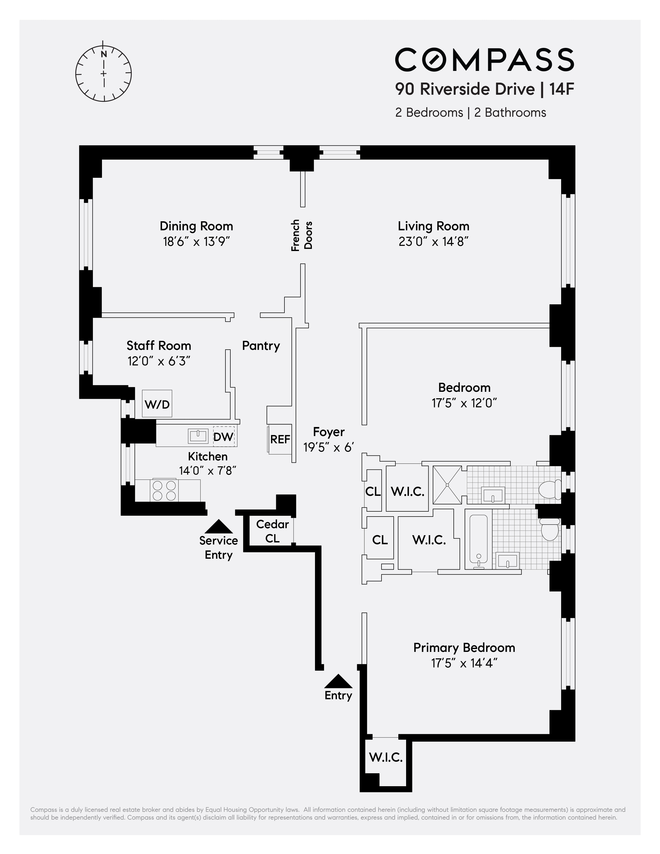 90 Riverside Drive, Unit 14F Manhattan, NY 10024 - Photo 9 of 9 Gallery Image 9