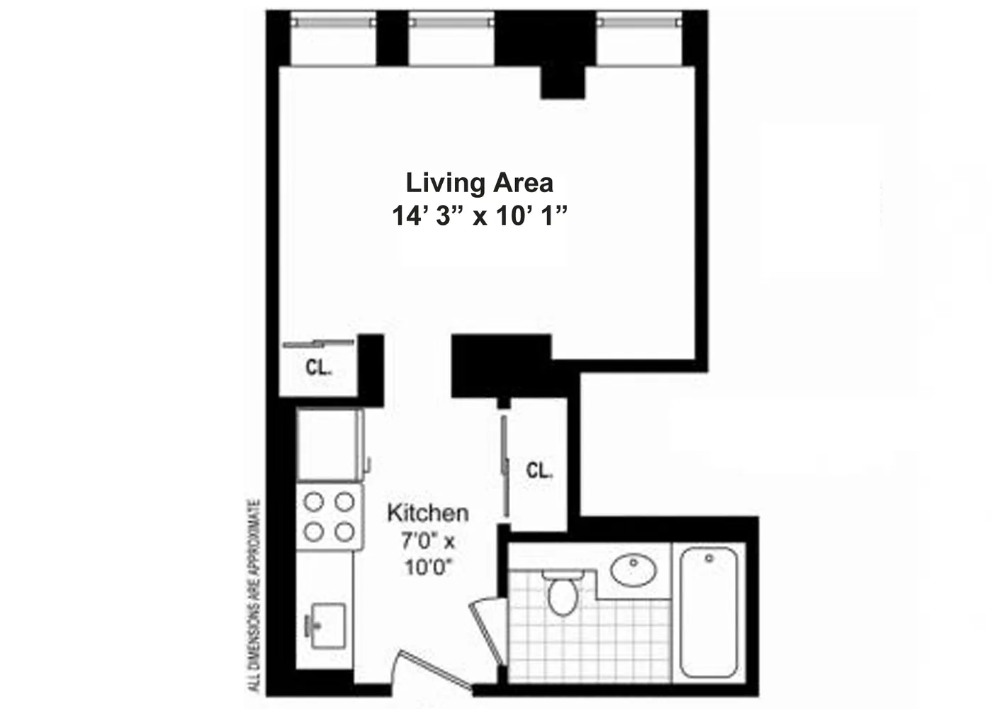 a picture of a bench in front of a wall