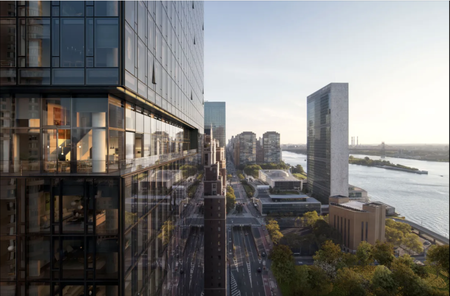 695 1st Avenue, Unit 31C Manhattan, NY 10016 - Photo 25 of 27 a city view with tall buildings