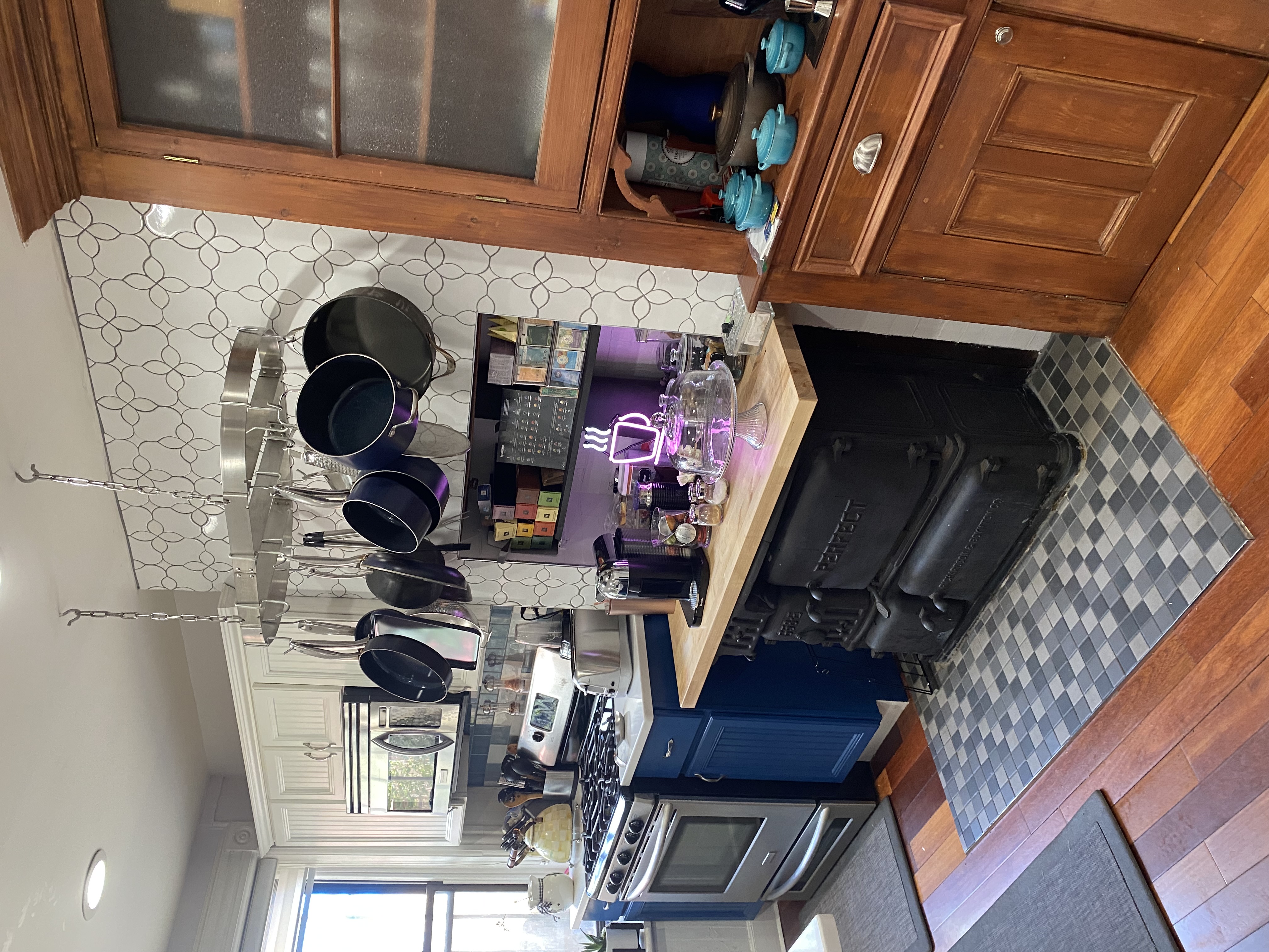 493 Decatur Street, Unit 1 Brooklyn, NY 11233 - Photo 13 of 26 a kitchen with stainless steel appliances granite countertop a sink dishwasher stove and cabinets