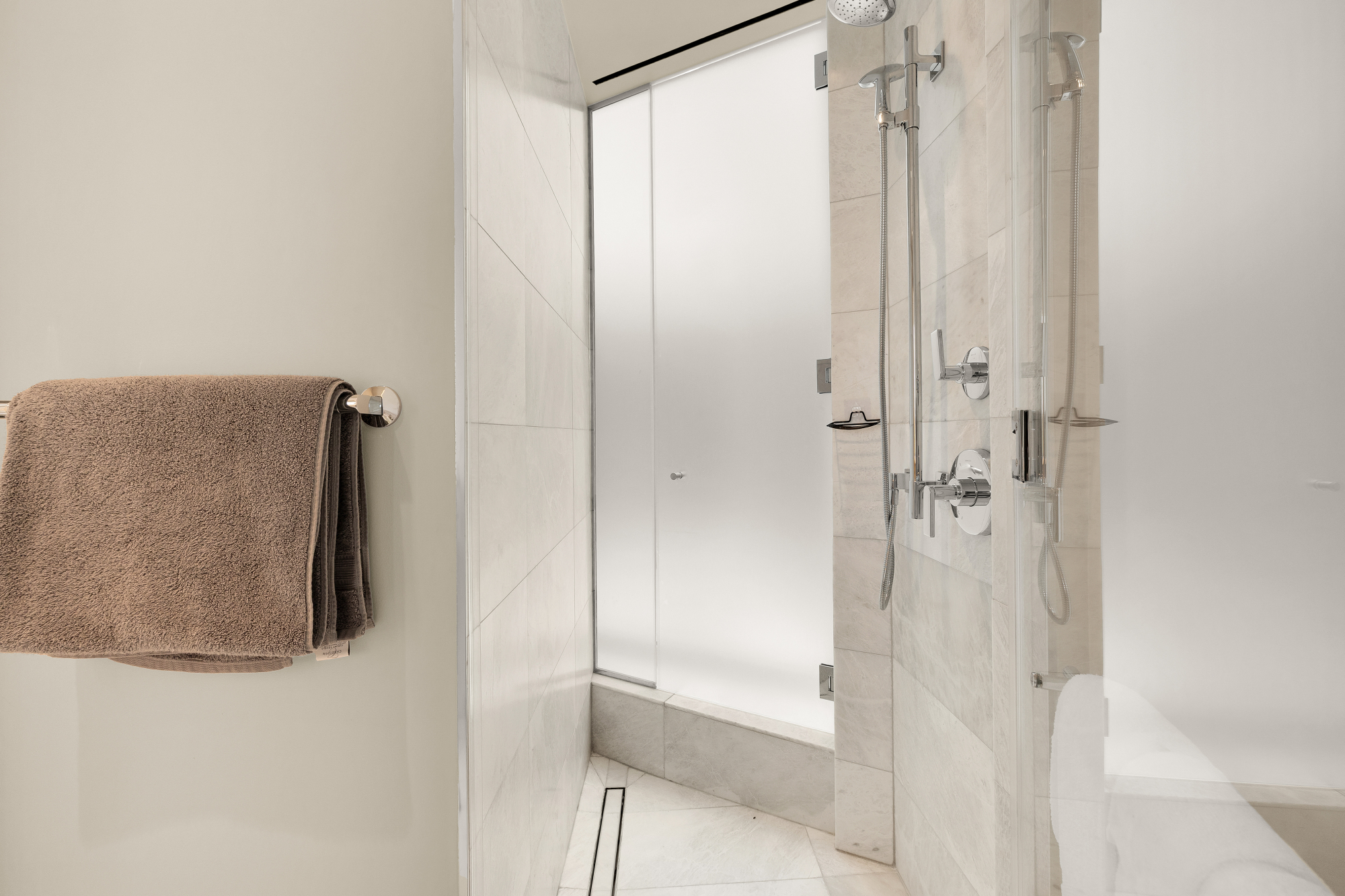 Address Upon Request Washington, DC 20024 - Photo 40 of 84 a bathroom with a shower and a glass door