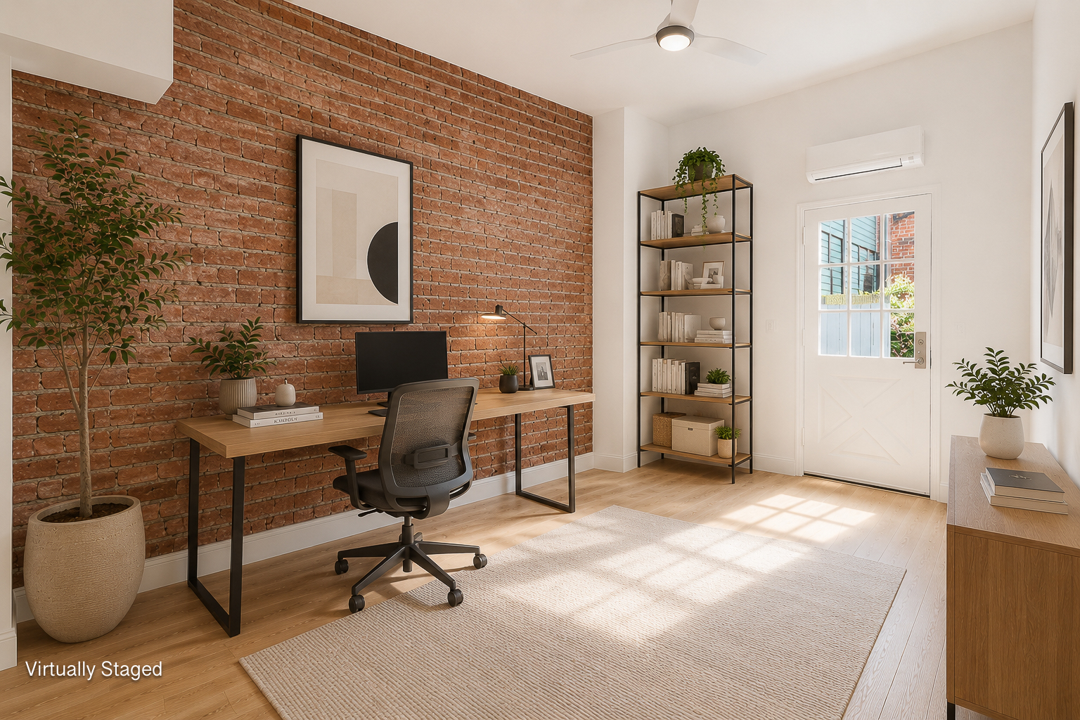 765 Greenwich Street, Unit 1 Manhattan, NY 10014 - Photo 10 of 14 a view of a workspace with furniture