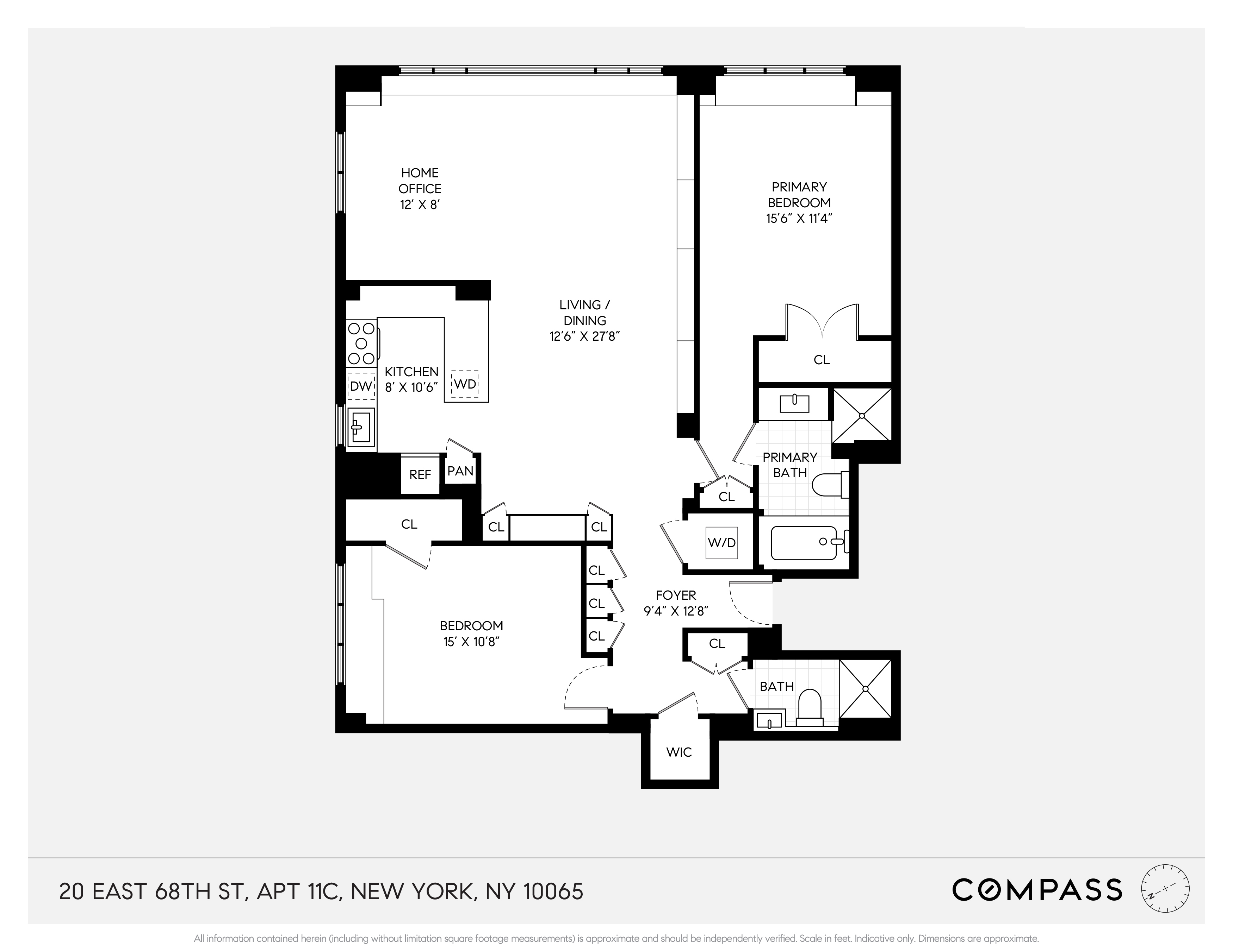 20 East 68th Street, Unit 11C Manhattan, NY 10065 - Photo 12 of 12 Gallery Image 12