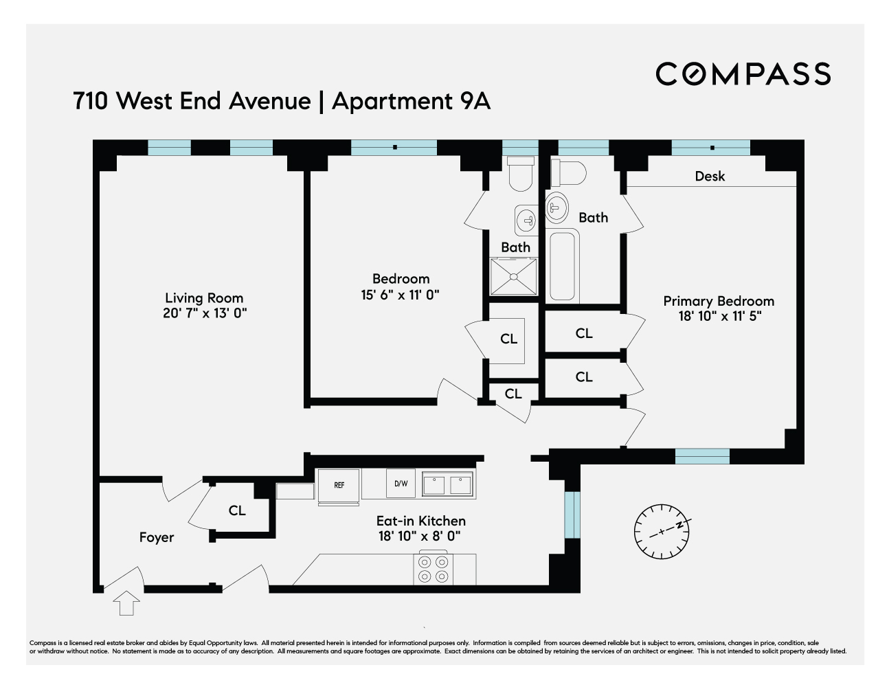 710 West End Avenue, Unit 9A Manhattan, NY 10025 - Photo 8 of 8