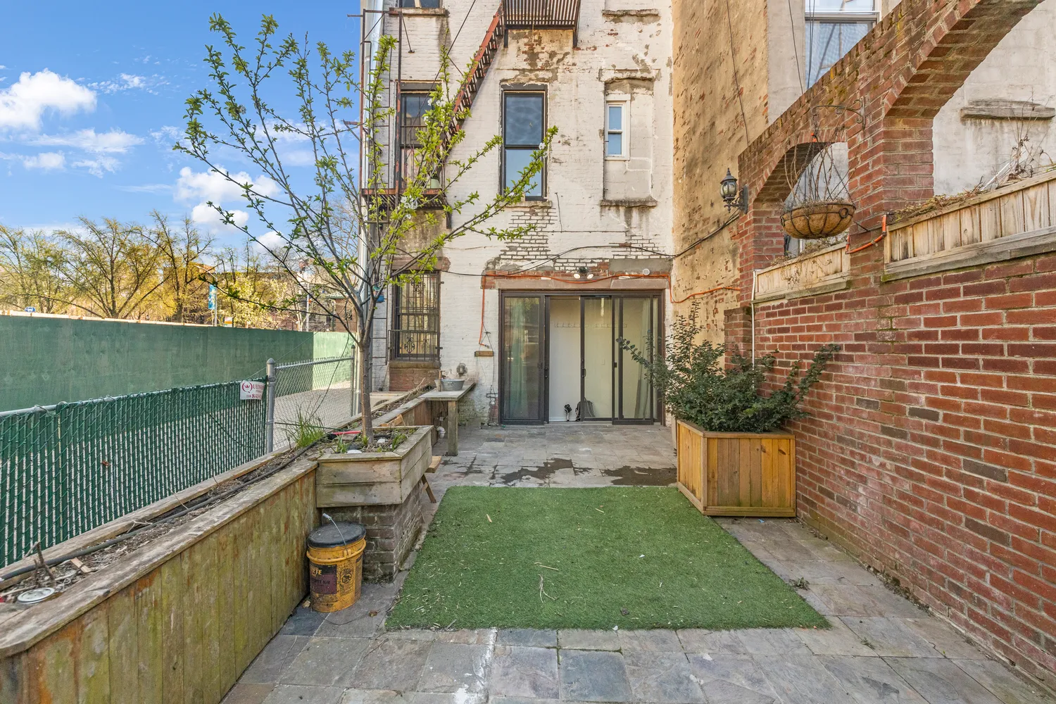 a view of outdoor space and yard