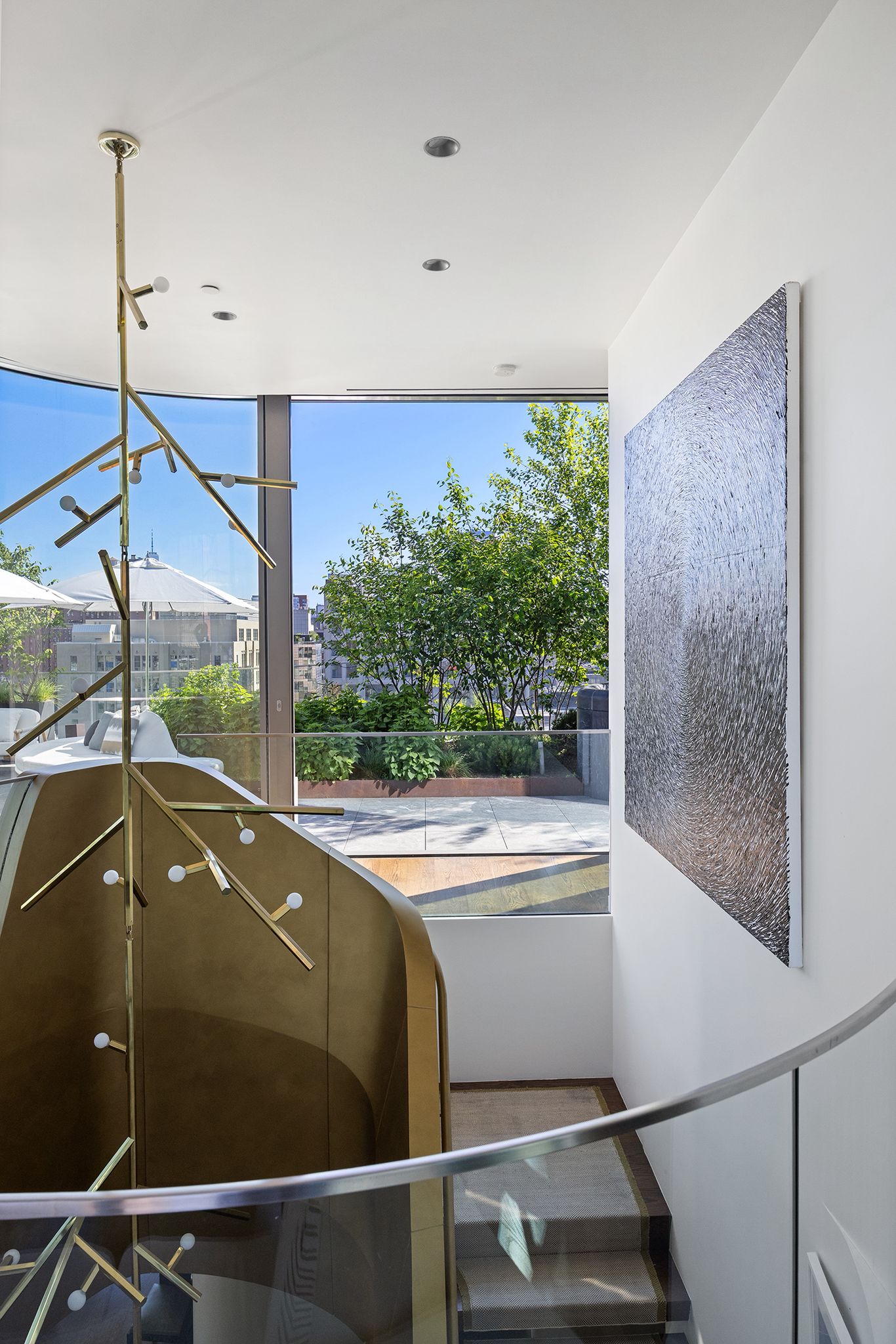 520 West 28th Street, Unit PH37 Manhattan, NY 10001 - Photo 19 of 45 a view of a balcony with yard