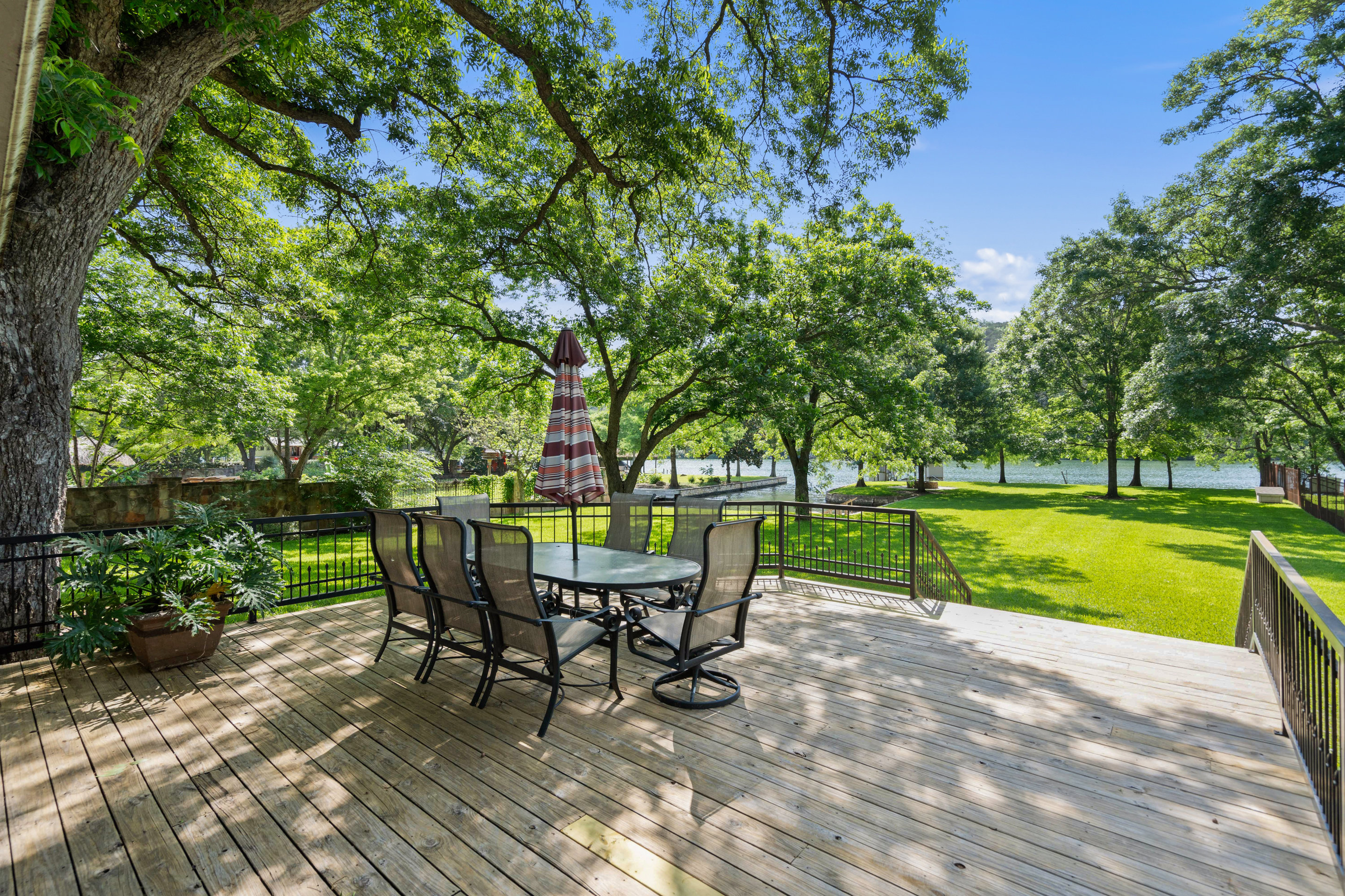 2603 Pearce Road Austin, TX 78730 - Photo 33 of 41 a view of a yard with a table and chair