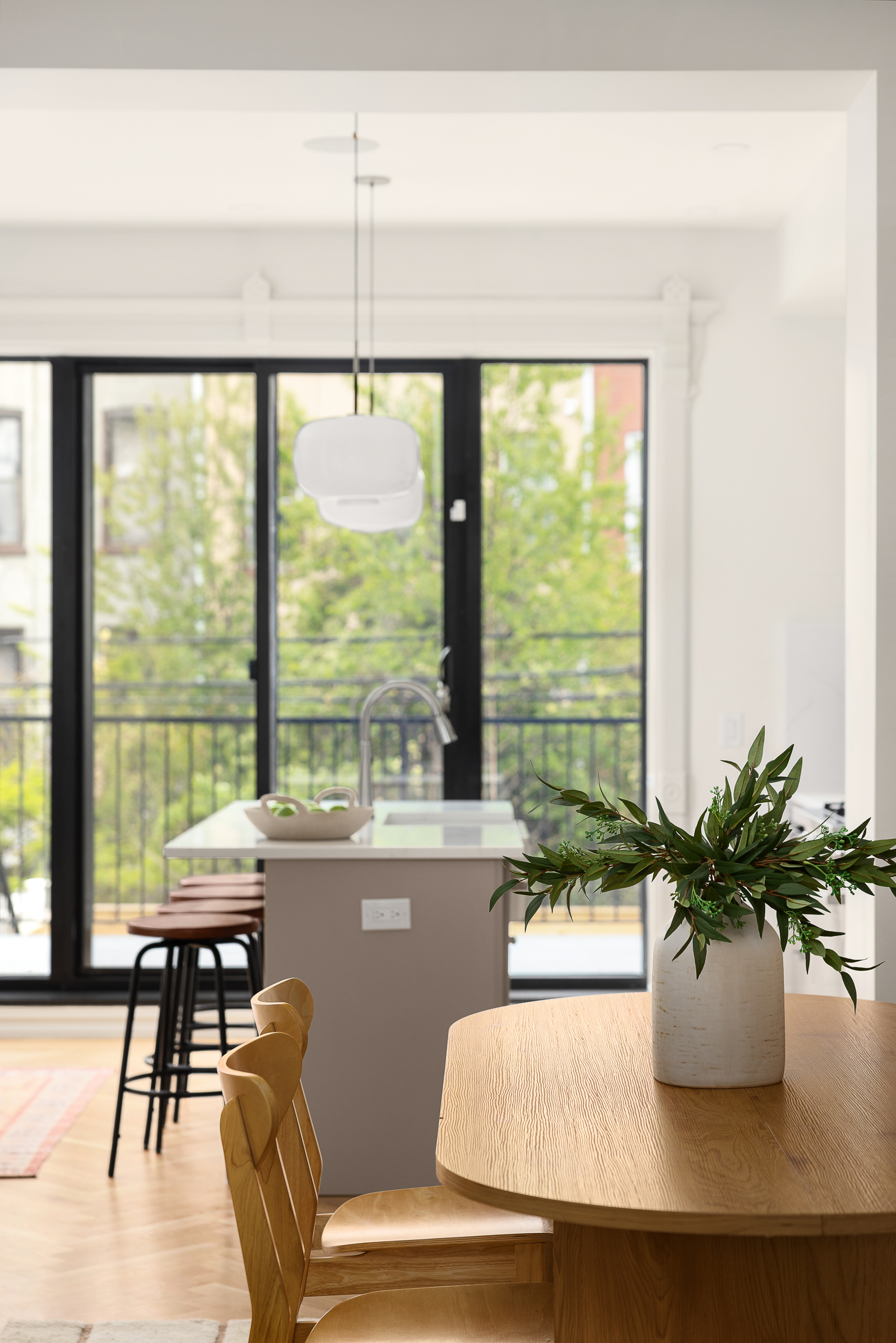 559 MacDonough Street Brooklyn, NY 11233 - Photo 6 of 17 a dining room with furniture and large windows