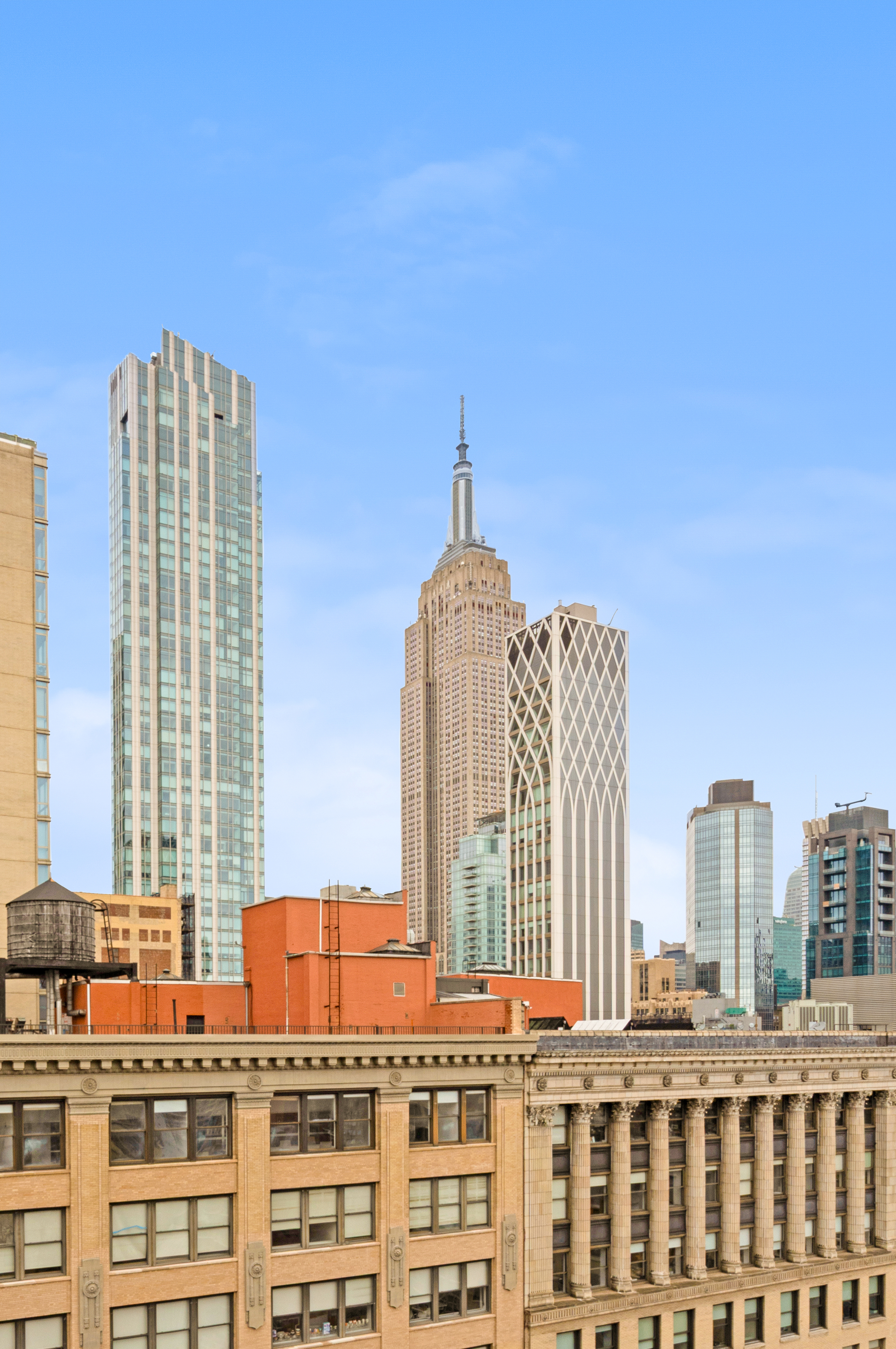 425 Park Avenue South, Unit 20B Manhattan, NY 10016 - Photo 7 of 8 a front view of a building with glass windows
