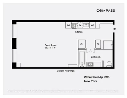 $800,000 | 20 Pine Street, Unit 2903 | Financial District
