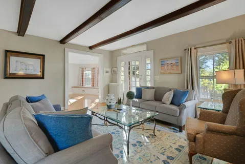 a bed room with a bed and furniture