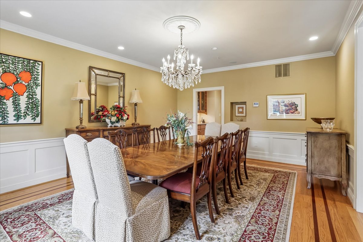 11736 Gainsborough Road Potomac, MD 20854 - Photo 31 of 90 a view of a dining room with furniture