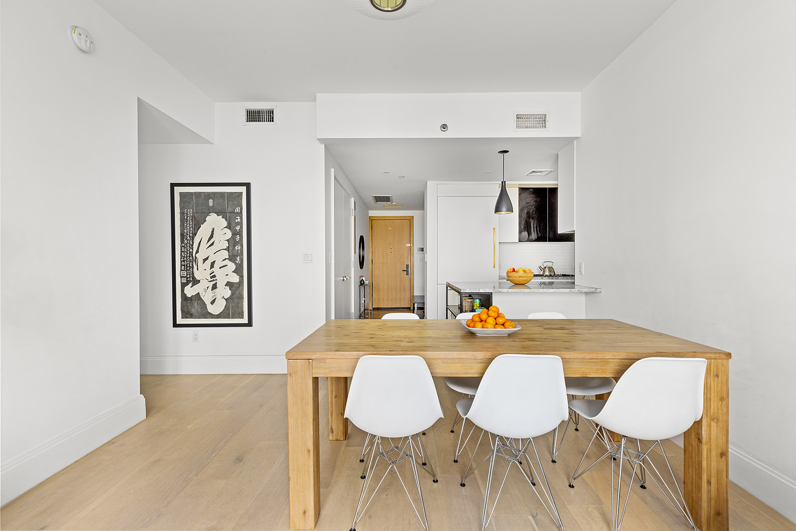 610 Warren Street, Unit GDNB Brooklyn, NY 11217 - Photo 4 of 17 a dining room with furniture and wooden floor