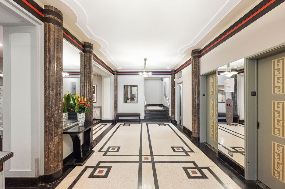 a very nice looking room with a large window