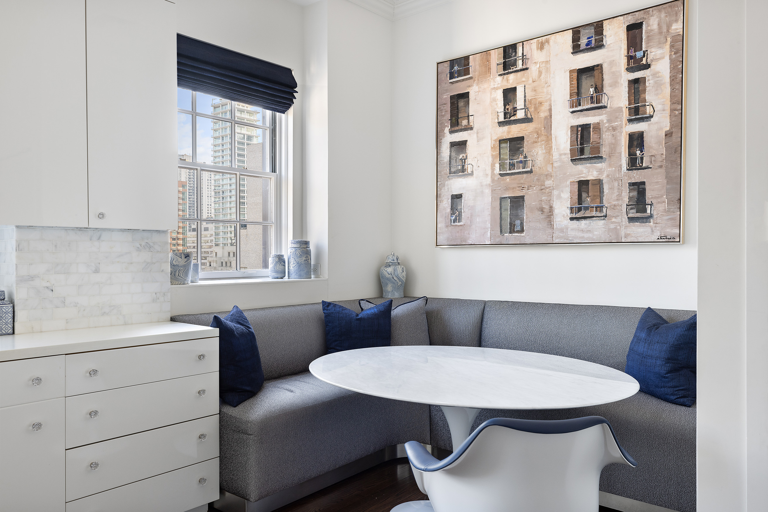 535 Park Avenue, Unit 14C Manhattan, NY 10065 - Photo 15 of 18 a living room with furniture and window