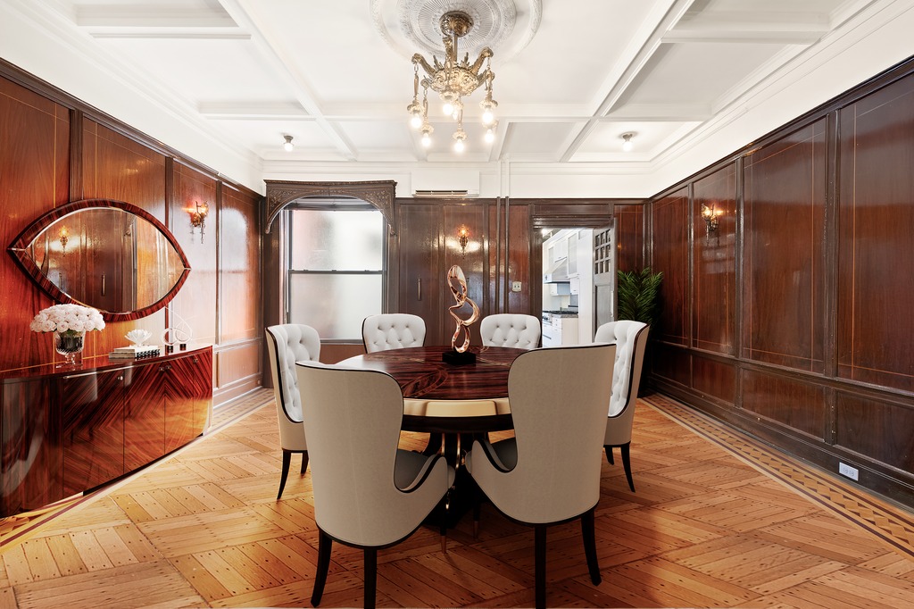 524 3rd Street Brooklyn, NY 11215 - Photo 4 of 18 a view of a dining room with furniture and wooden floor