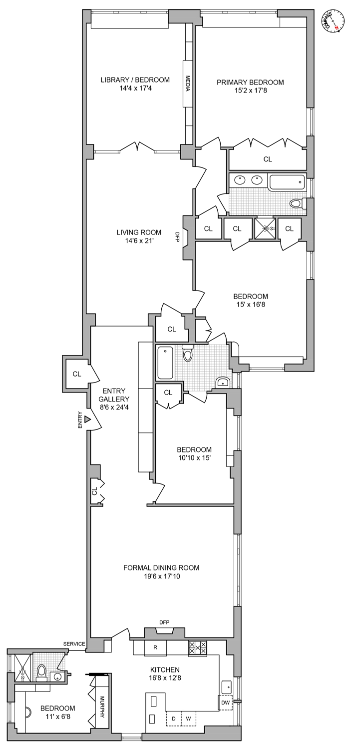 610 West End Avenue, Unit 8D Manhattan, NY 10024 - Photo 11 of 11