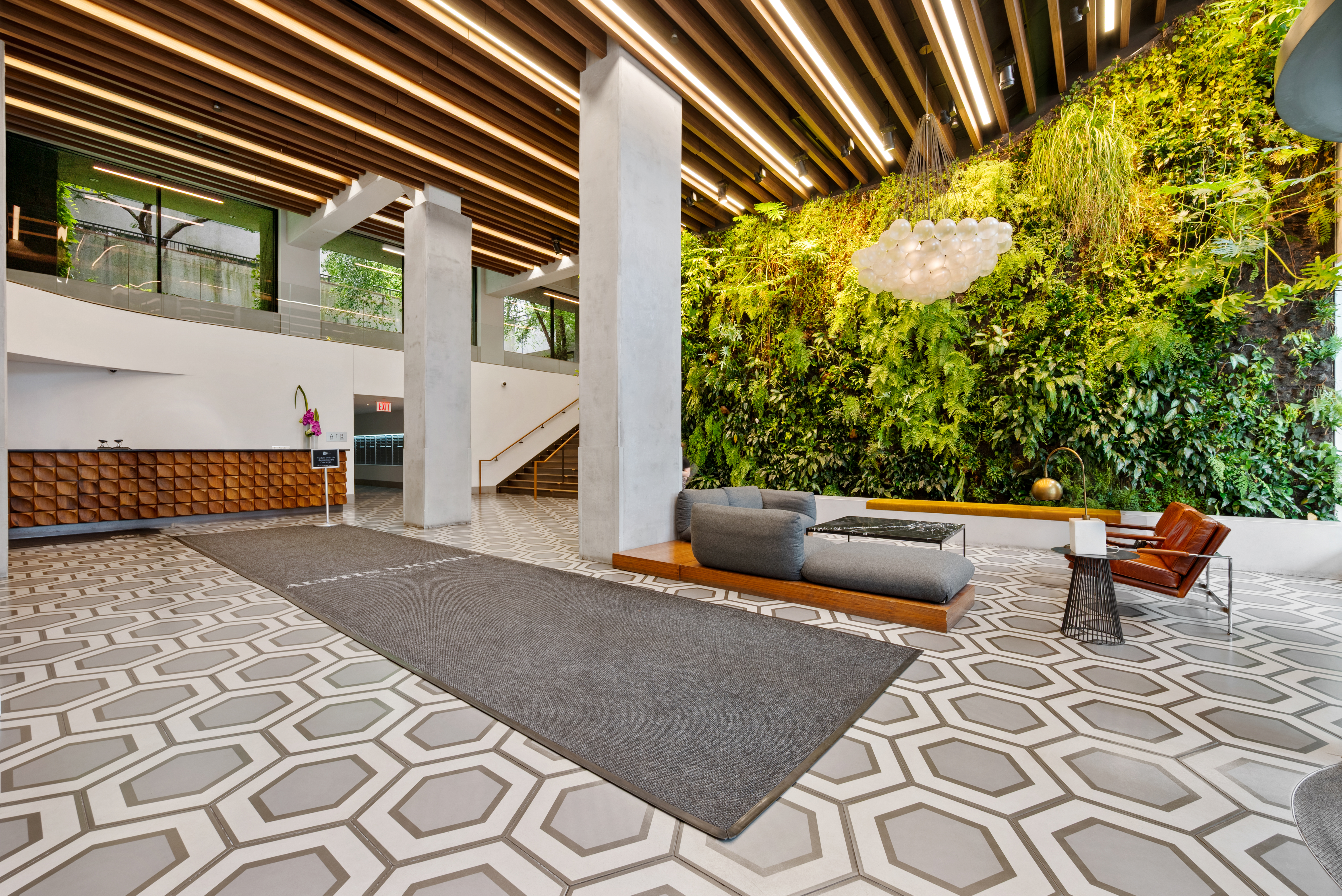 184 Kent Avenue, Unit C107 Brooklyn, NY 11249 - Photo 15 of 18 a outdoor space with patio lots of furniture