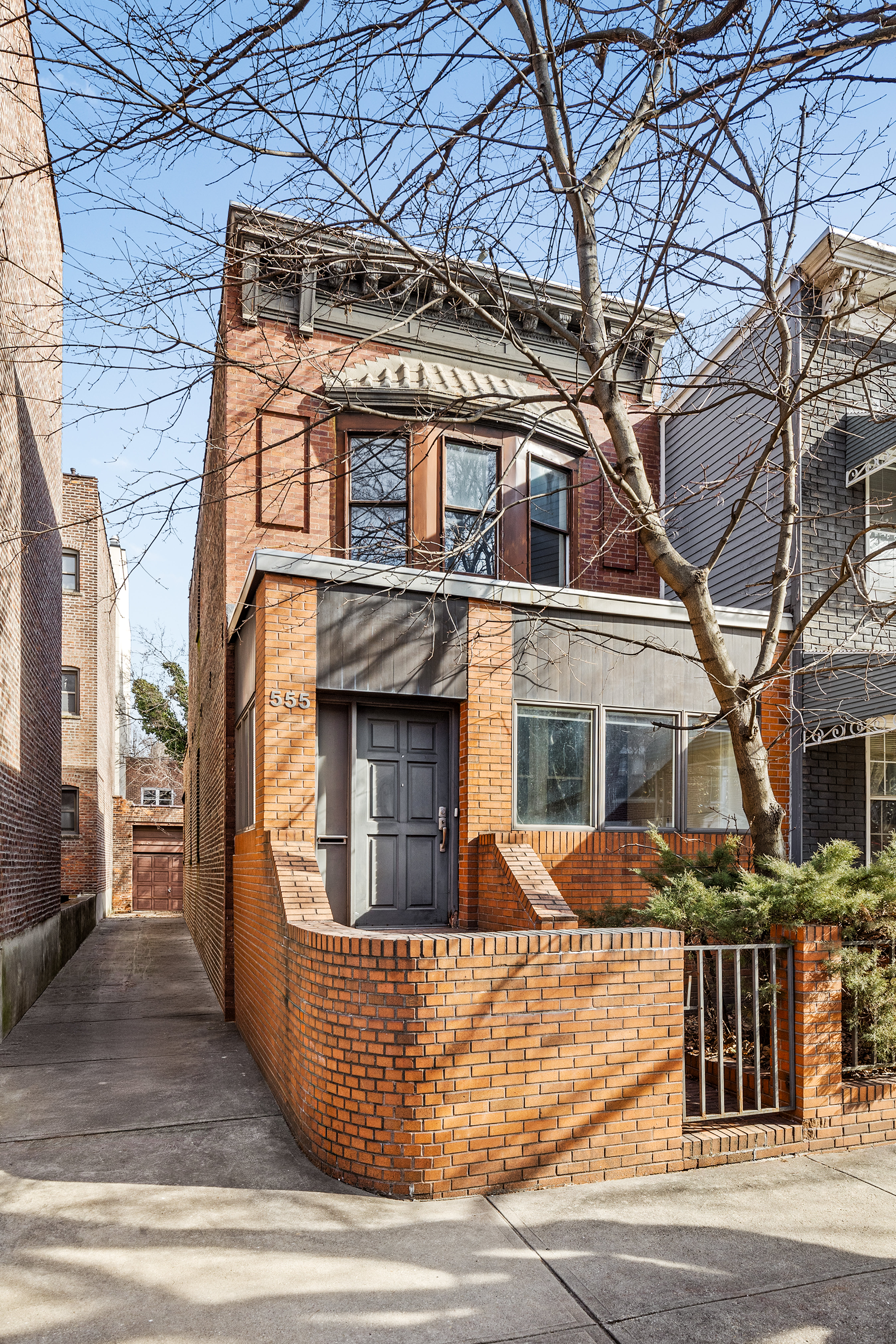 555 16th Street Brooklyn, NY 11215 - Photo 2 of 19 a front view of a house with garage