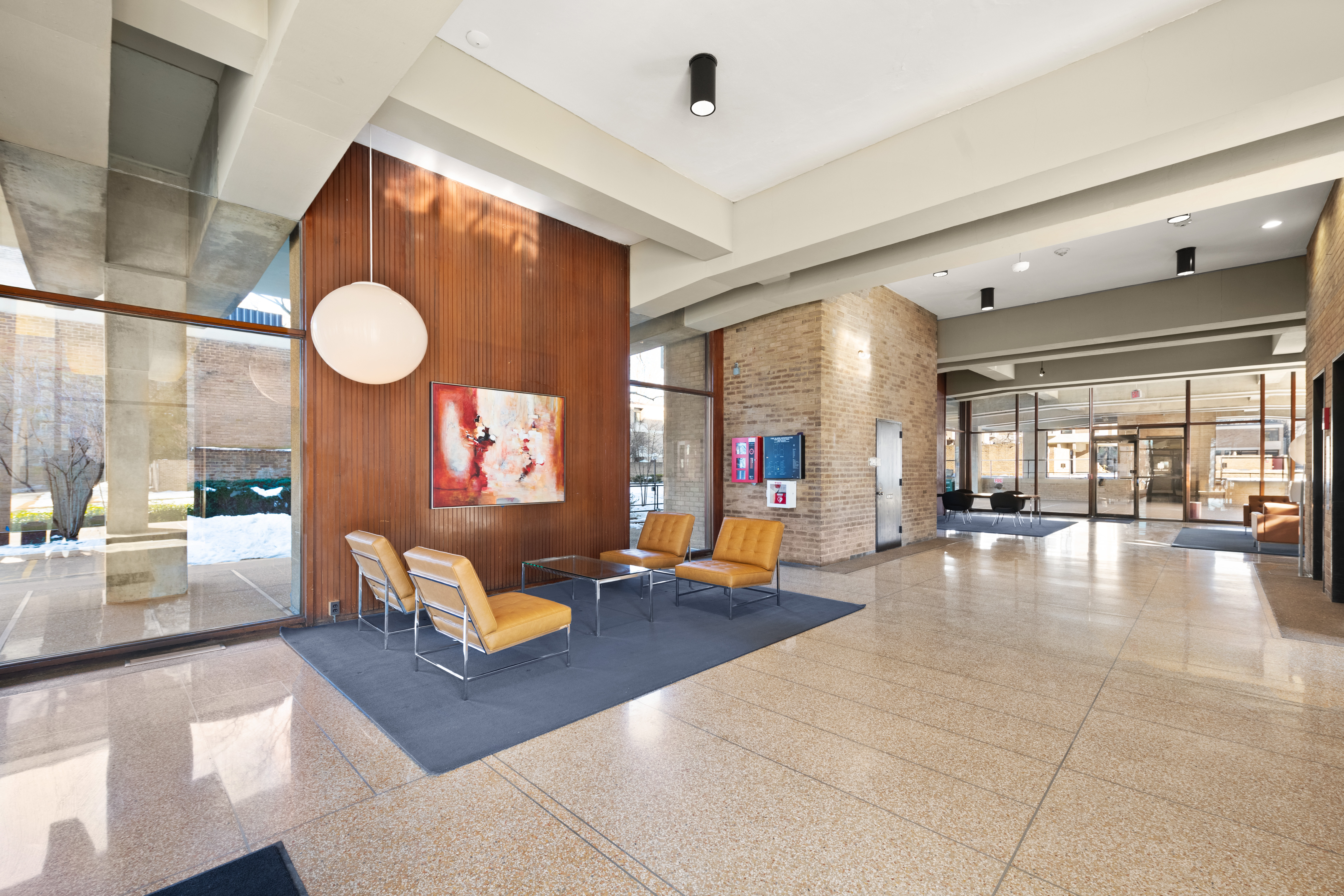 490 M Street Southwest, Unit W802 Washington, DC 20024 - Photo 18 of 24 a lobby with furniture and window