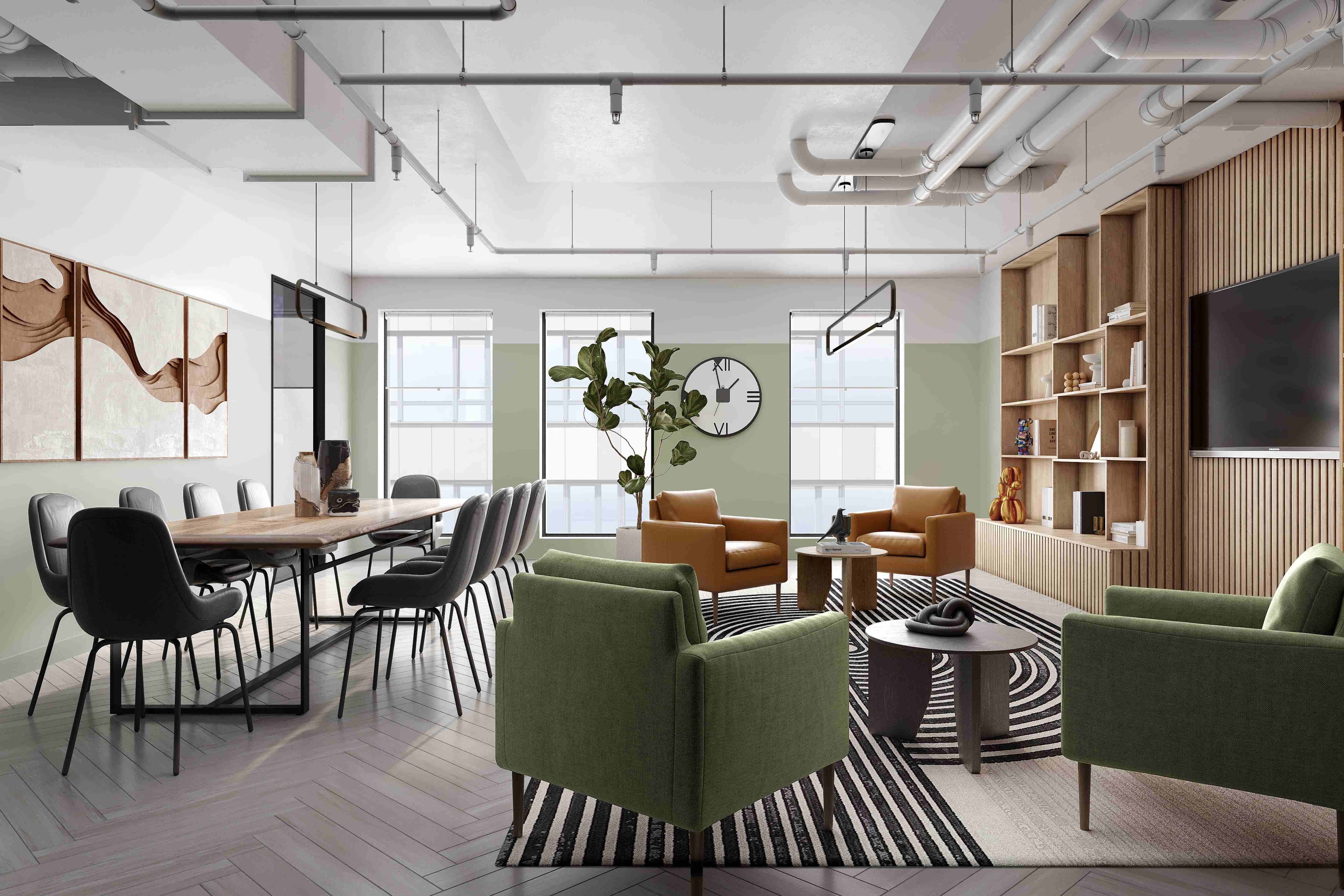 130 East 177th Street, Unit 8A Bronx, NY 10453 - Photo 12 of 16 a living room with furniture a ceiling fan and a window