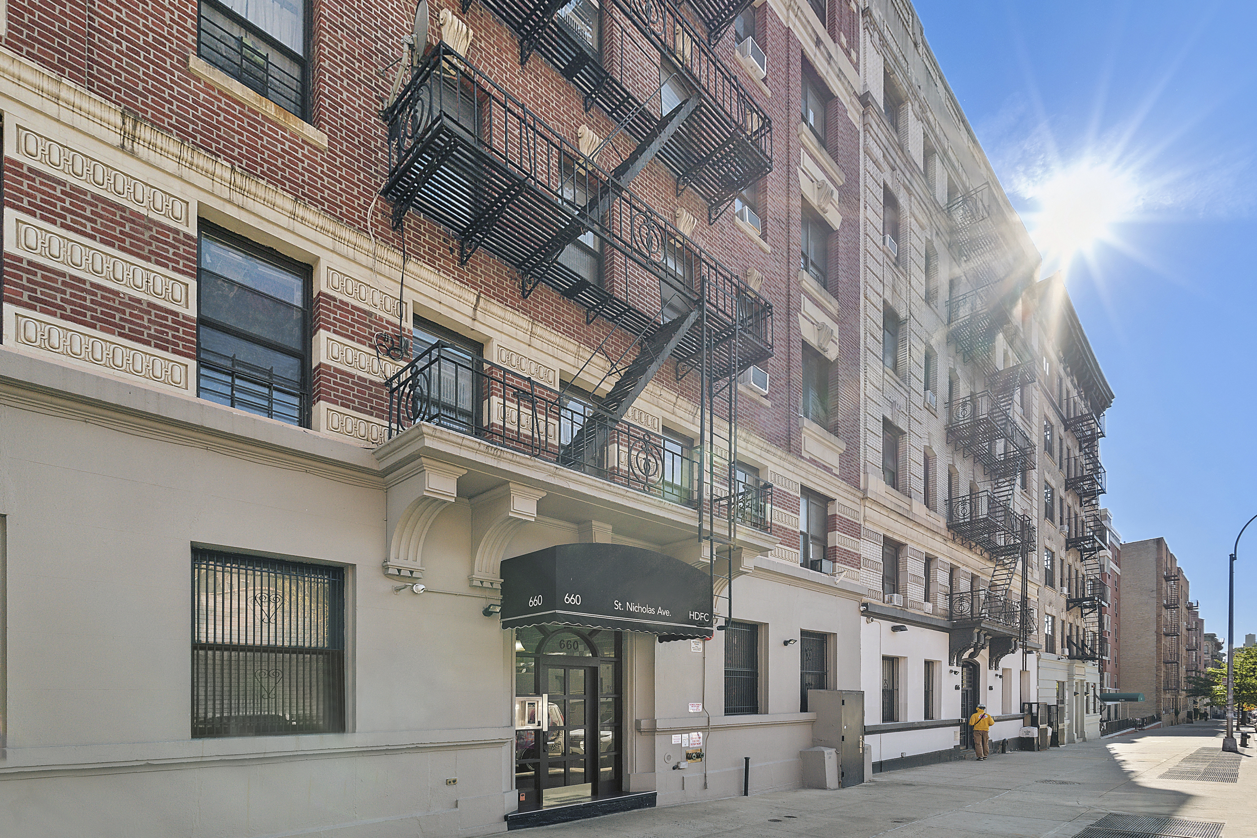 660 St Nicholas Avenue, Unit 33 Manhattan, NY 10030 - Photo 8 of 11 a front view of a building