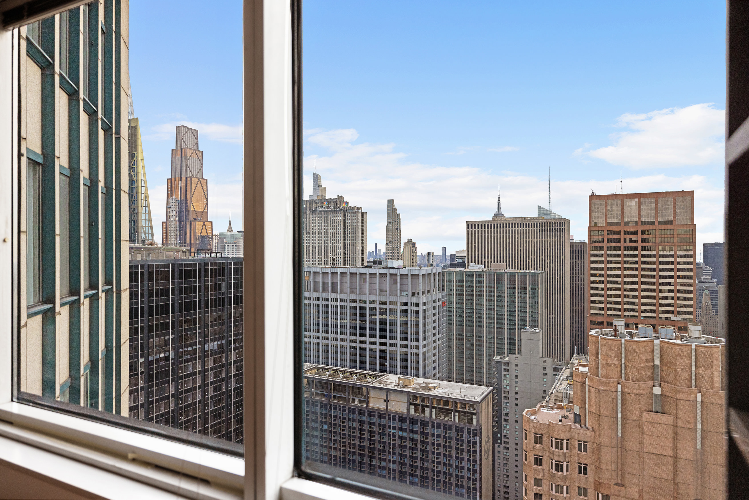 150 West 56th Street, Unit 6204 Manhattan, NY 10019 - Photo 13 of 15 a view of city from balcony