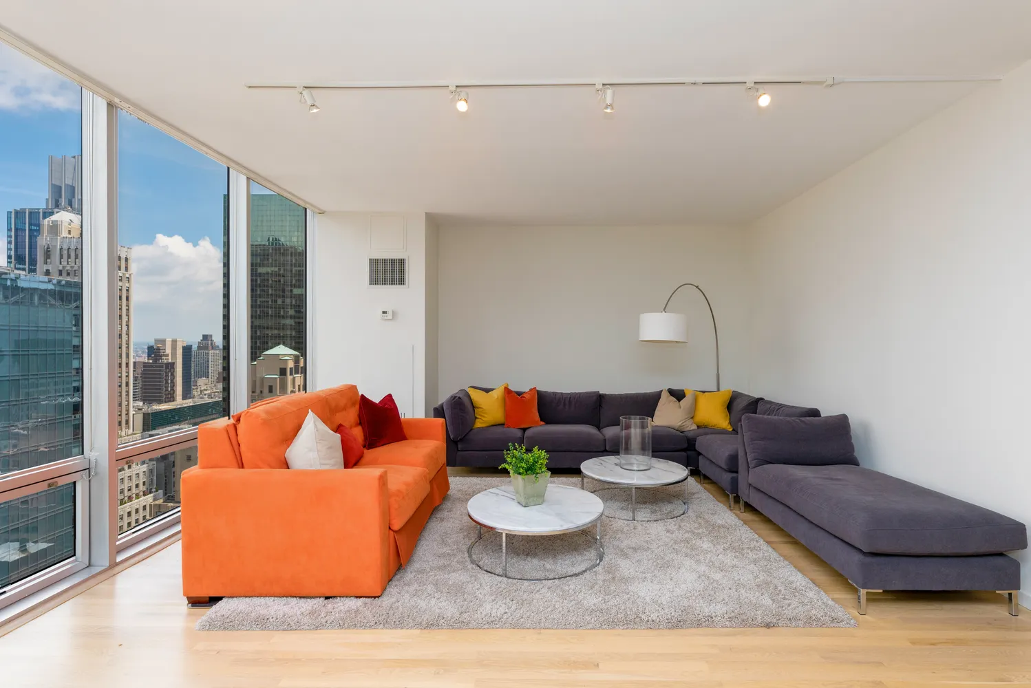 a car parked in front of a building