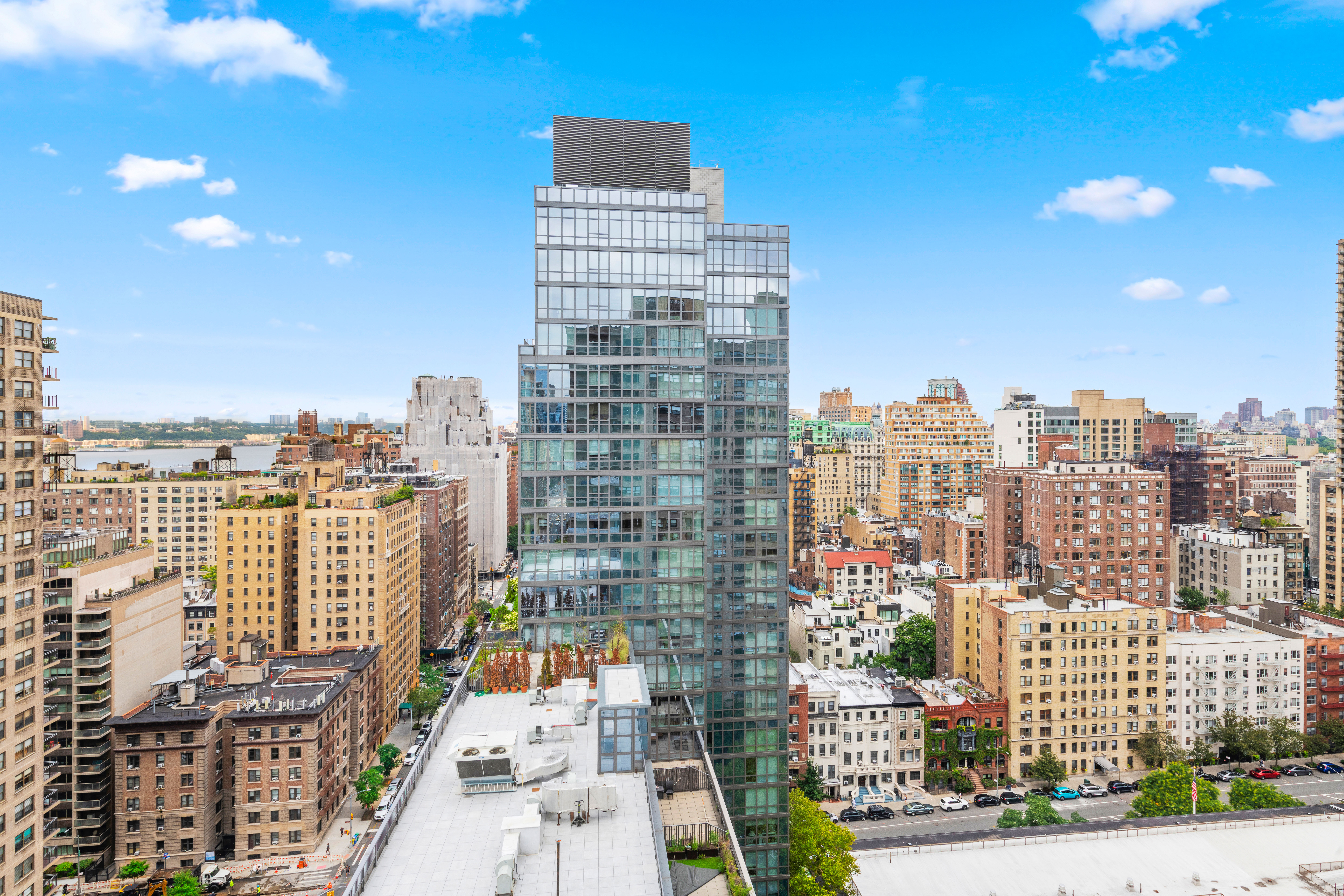 180 West End Avenue, Unit 25M Manhattan, NY 10023 - Photo 10 of 11 a view of a city with tall buildings