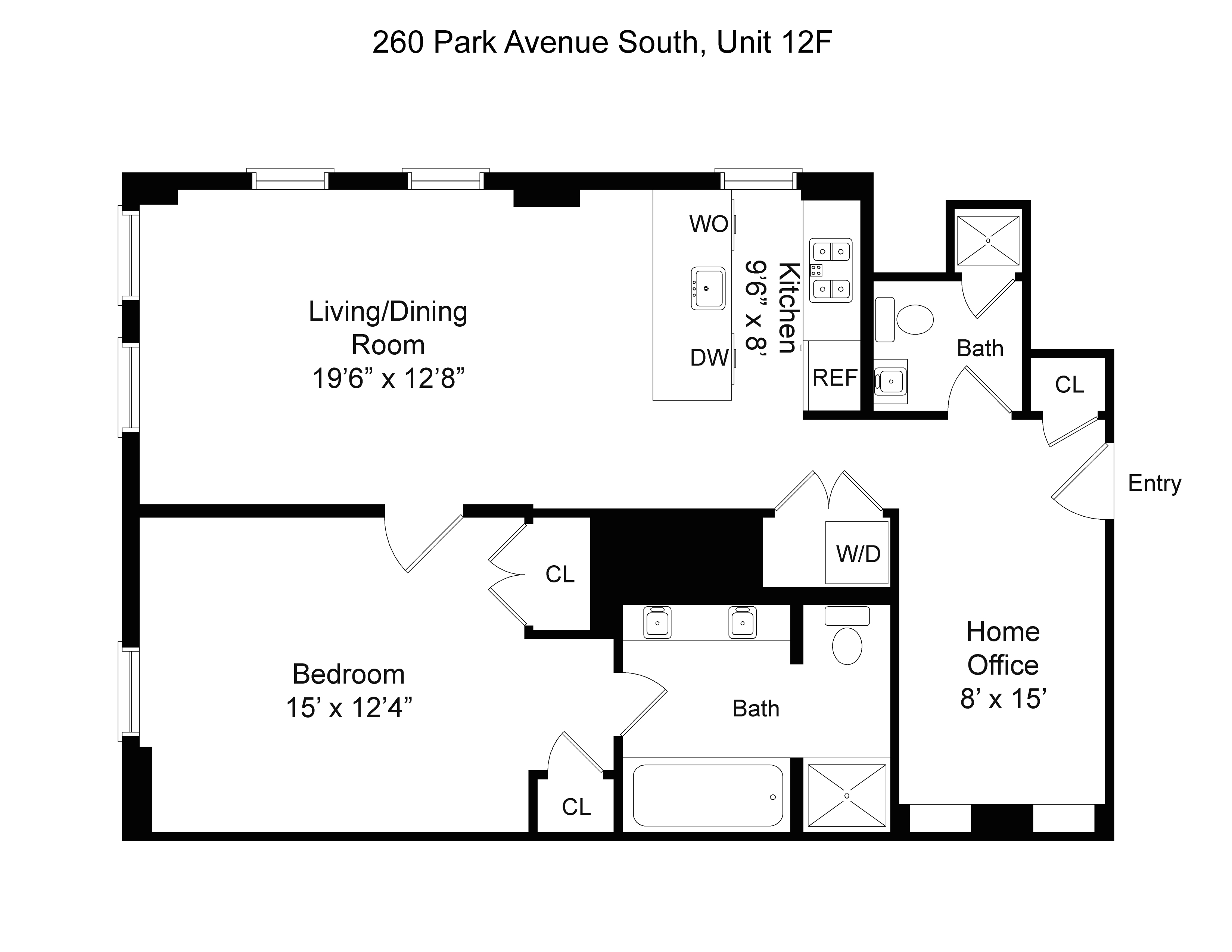 260 Park Avenue South, Unit 12F Manhattan, NY 10010 - Photo 9 of 9 a picture of a park