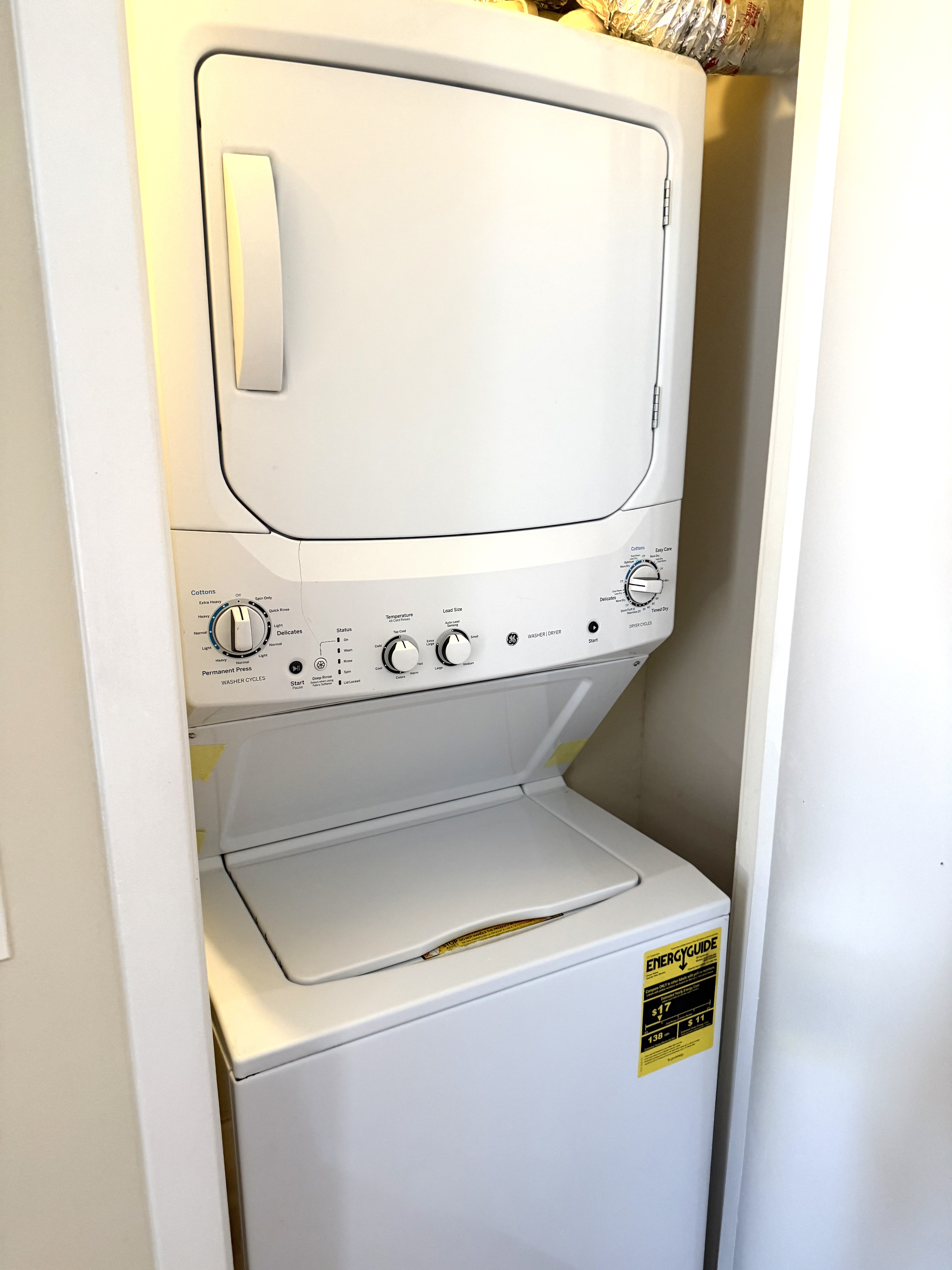 2120 Vermont Avenue Northwest, Unit 620 Washington, DC 20001 - Photo 21 of 61 a utility room with dryer and washer