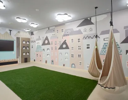 a view of a living room