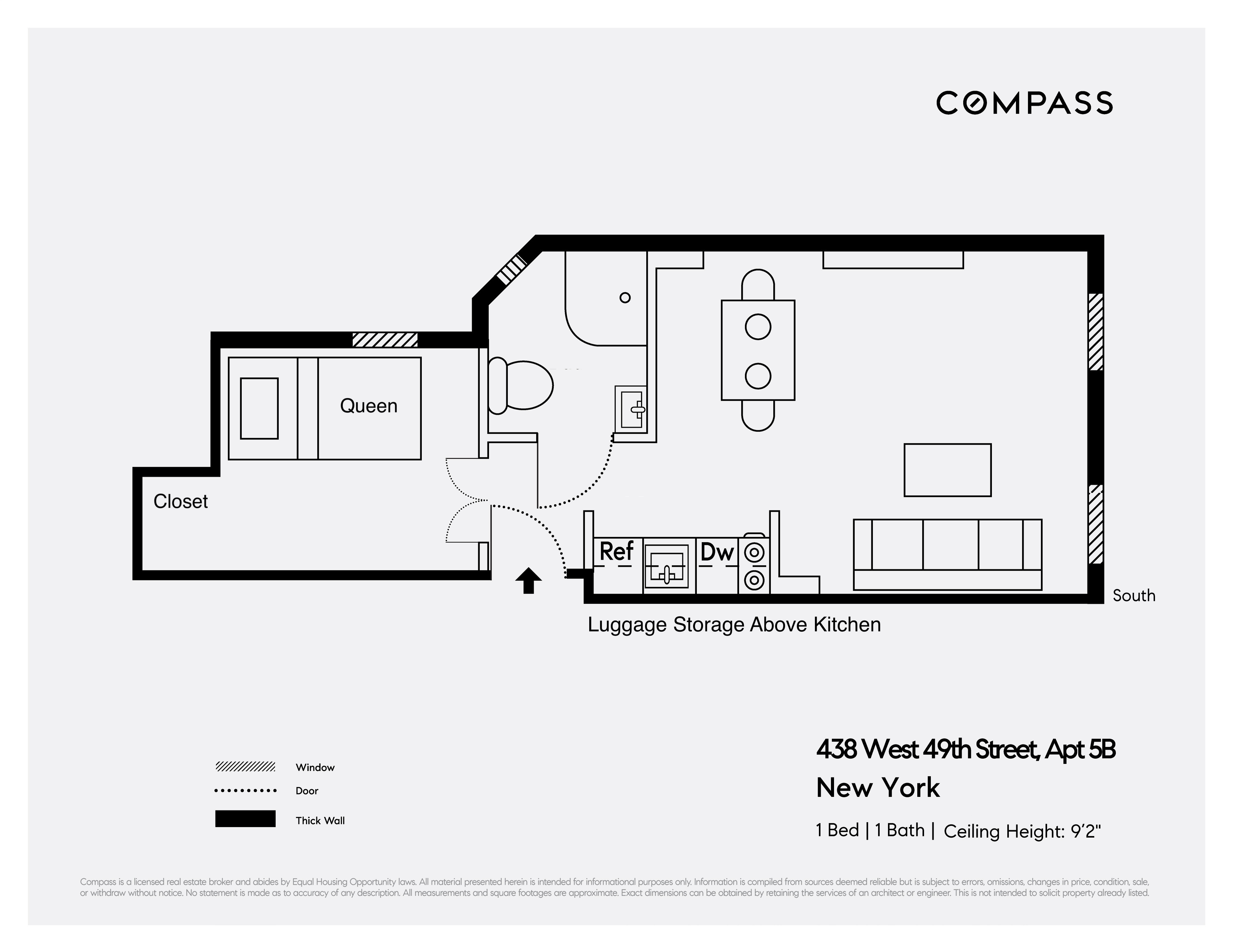 438 West 49th Street, Unit 5B Manhattan, NY 10019 - Photo 7 of 7 a picture of a park