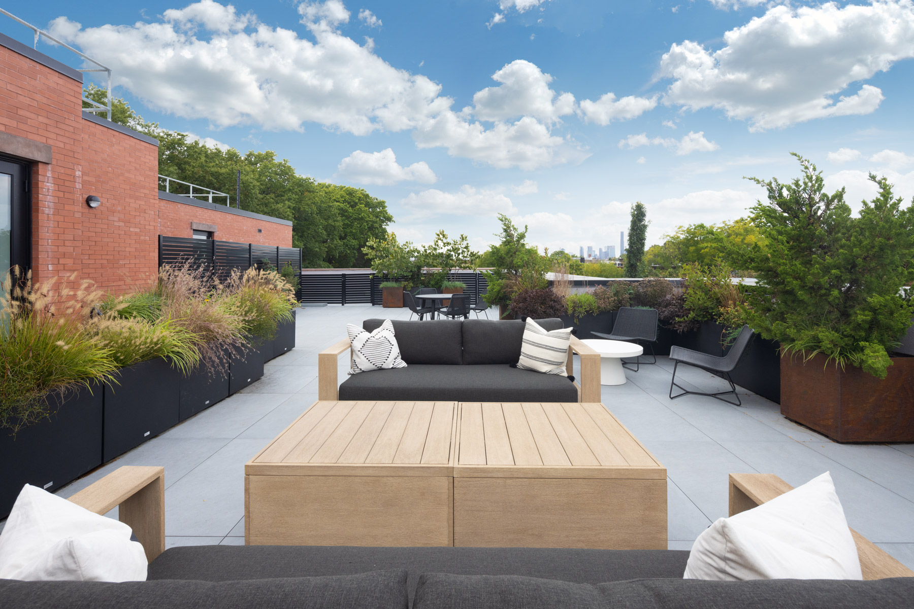 524 Halsey Street, Unit 105 Brooklyn, NY 11233 - Photo 10 of 15 a view of a roof deck with couches