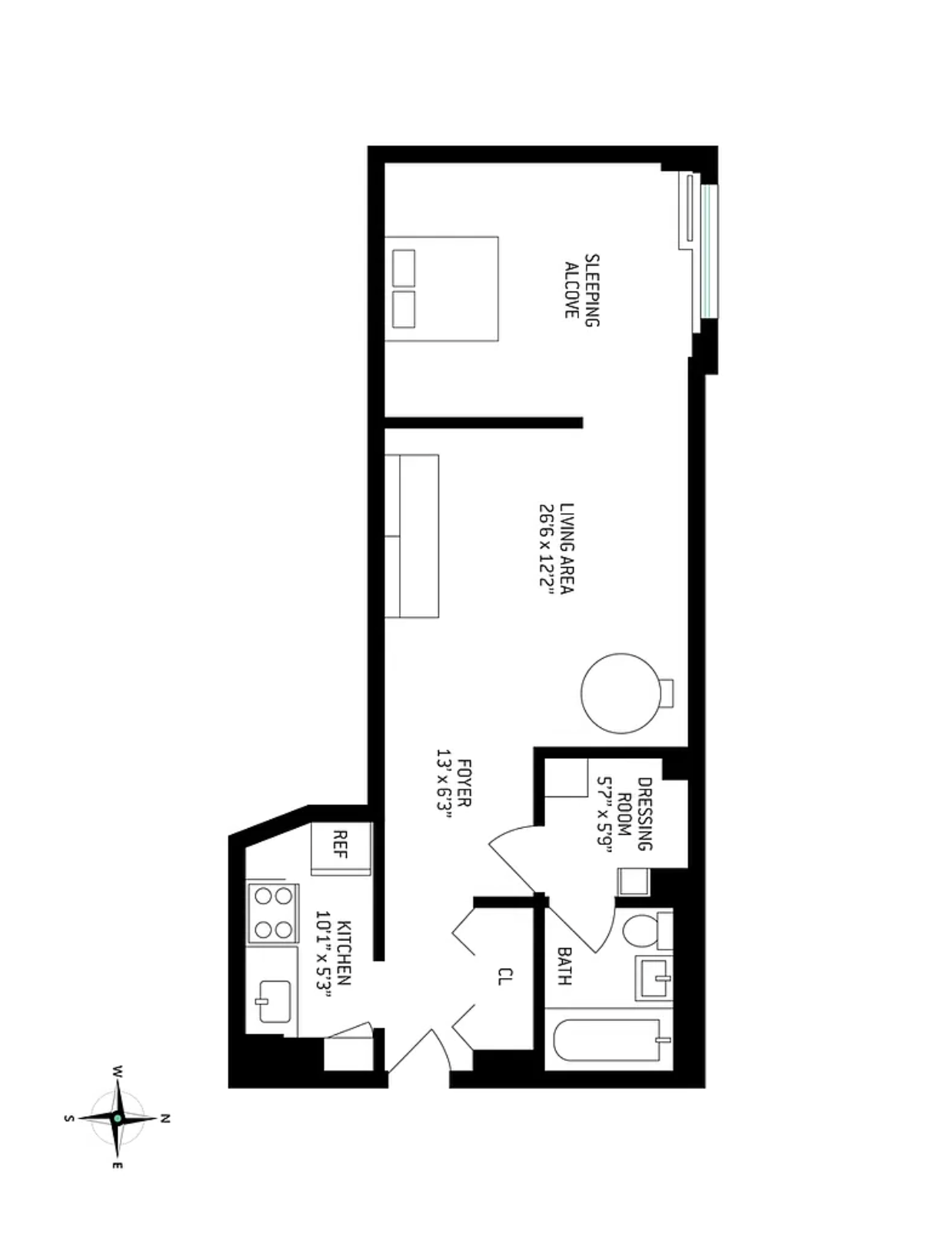 345 East 81st Street, Unit 8G Manhattan, NY 10028 - Photo 17 of 17 a picture of a bench in a white building