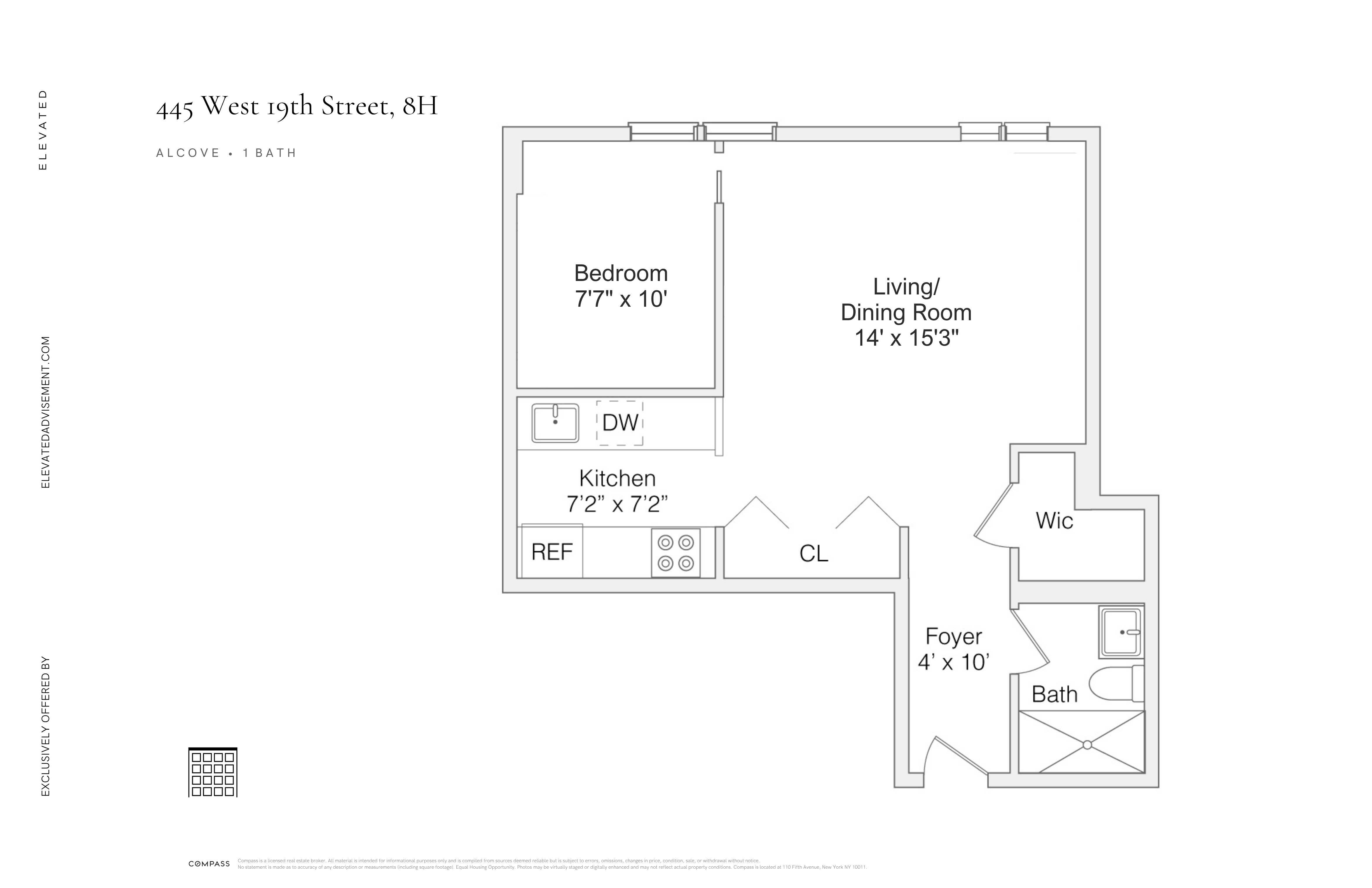 445 West 19th Street, Unit 8H Manhattan, NY 10011 - Photo 9 of 9