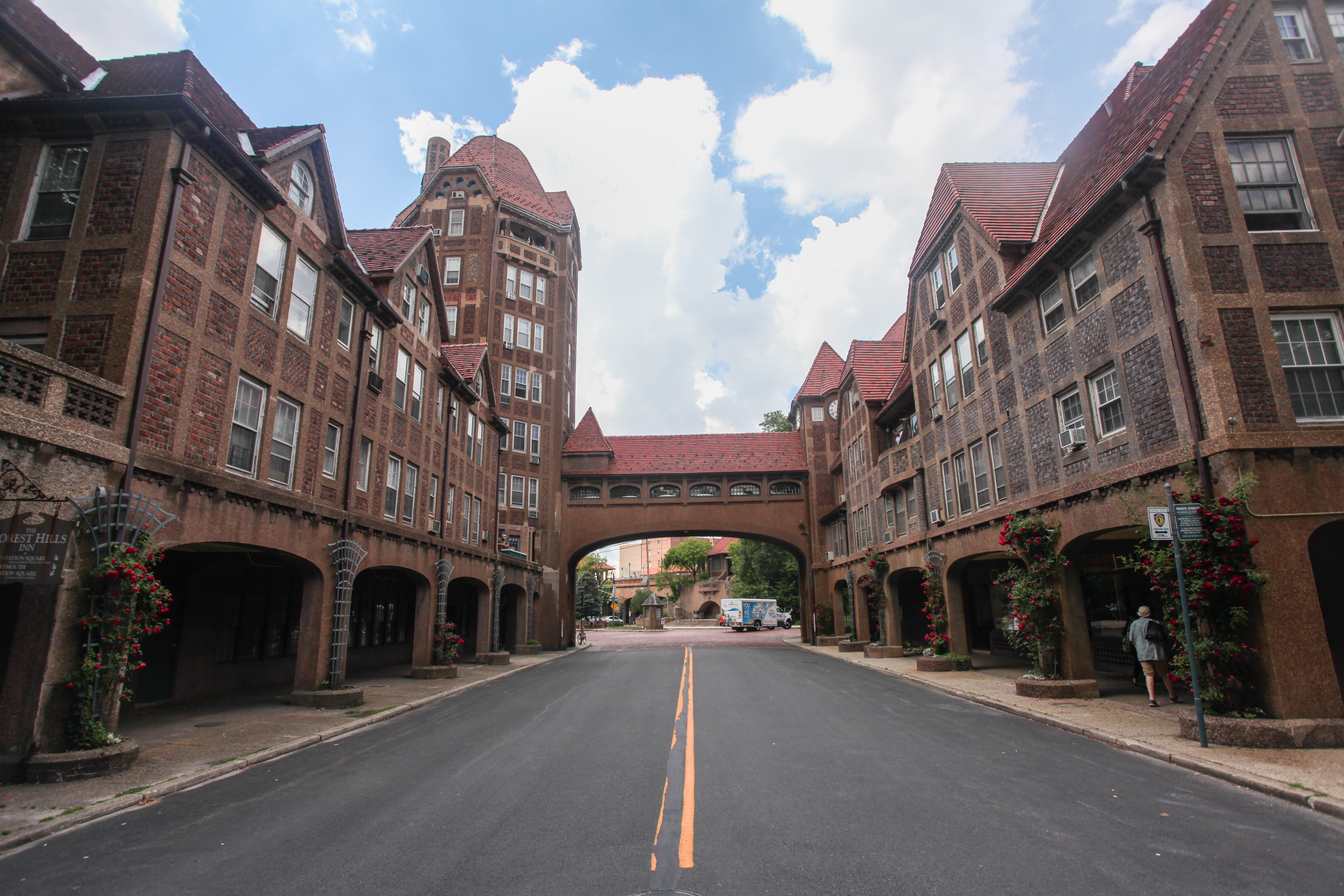 1 Station Square, Unit 404 Queens, NY 11375 - Photo 6 of 8 a view of a building with a street