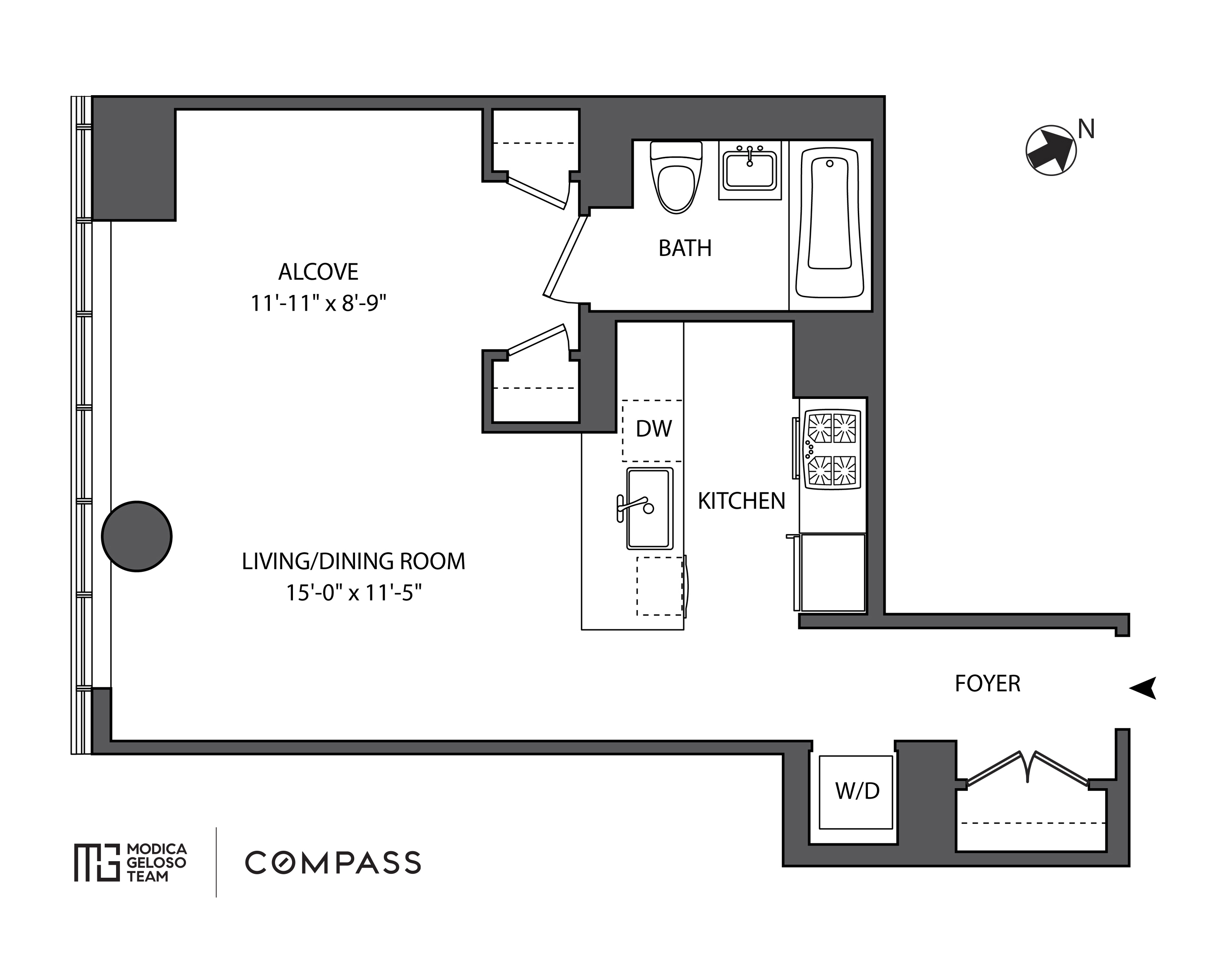 2 Northside Piers, Unit 20D Brooklyn, NY 11249 - Photo 10 of 10