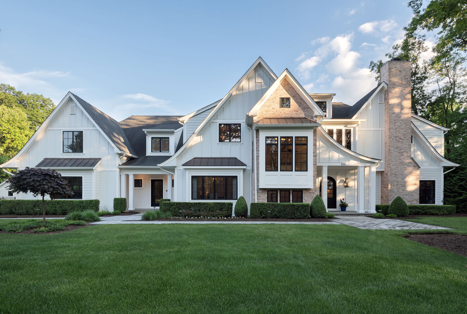 838 Seneca Road Franklin Lakes, NJ 07417 - Photo 3 of 92 a front view of a house with a yard