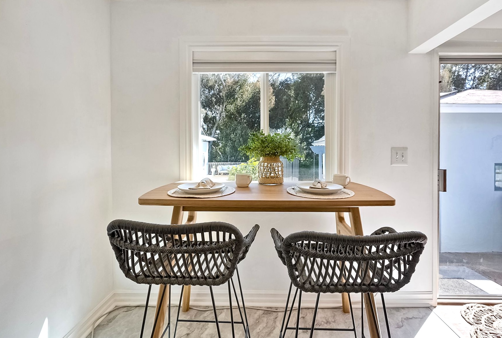 534 Hoover Street Oceanside, CA 92054 - Photo 13 of 31 a view of a dining room with furniture window and outside view