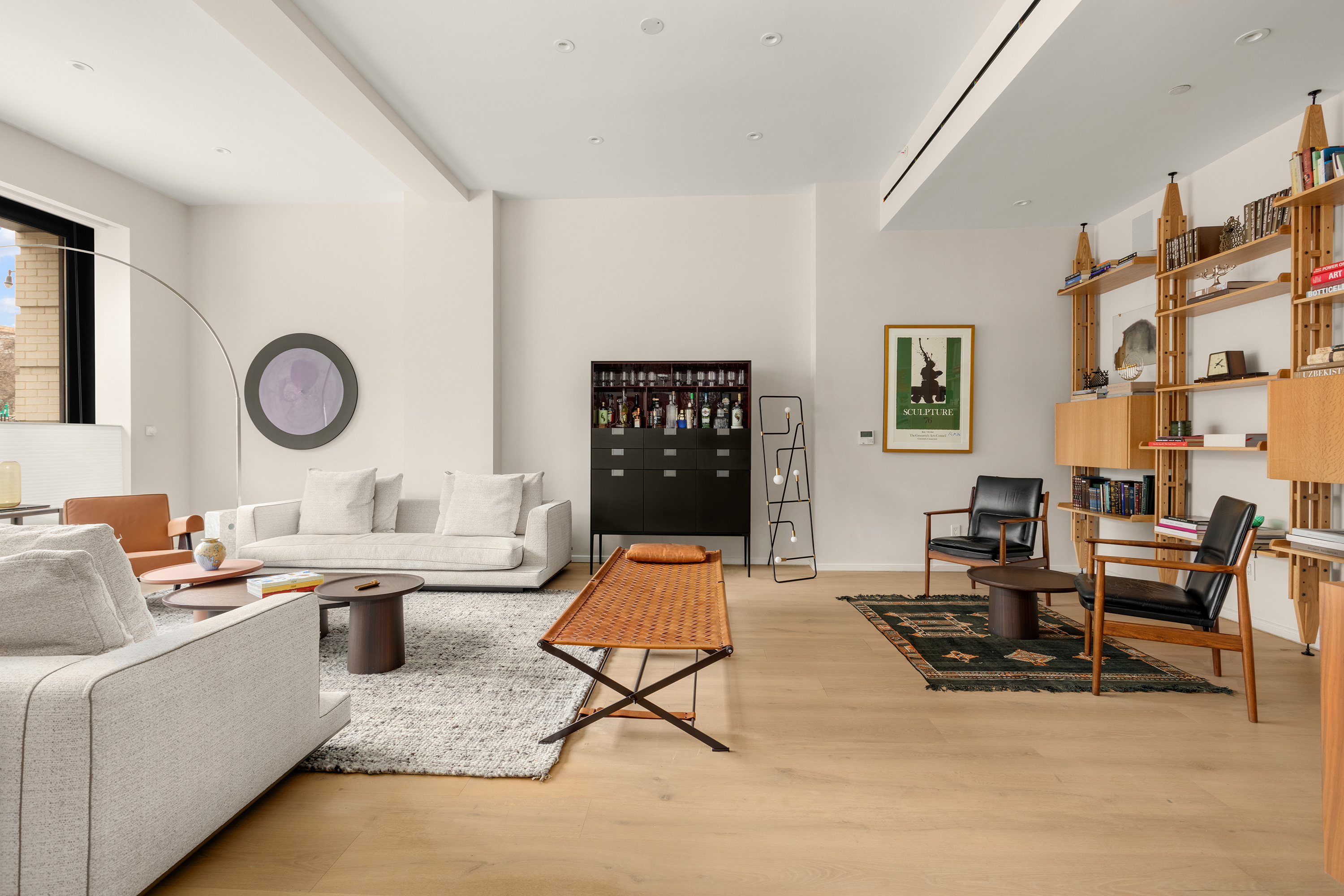 11 Beach Street, Unit THA Manhattan, NY 10013 - Photo 3 of 29 a living room with furniture and wooden floor