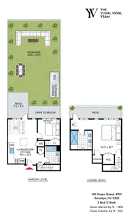 $1,395,000 | 149 Green Street, Unit 101 | Greenpoint
